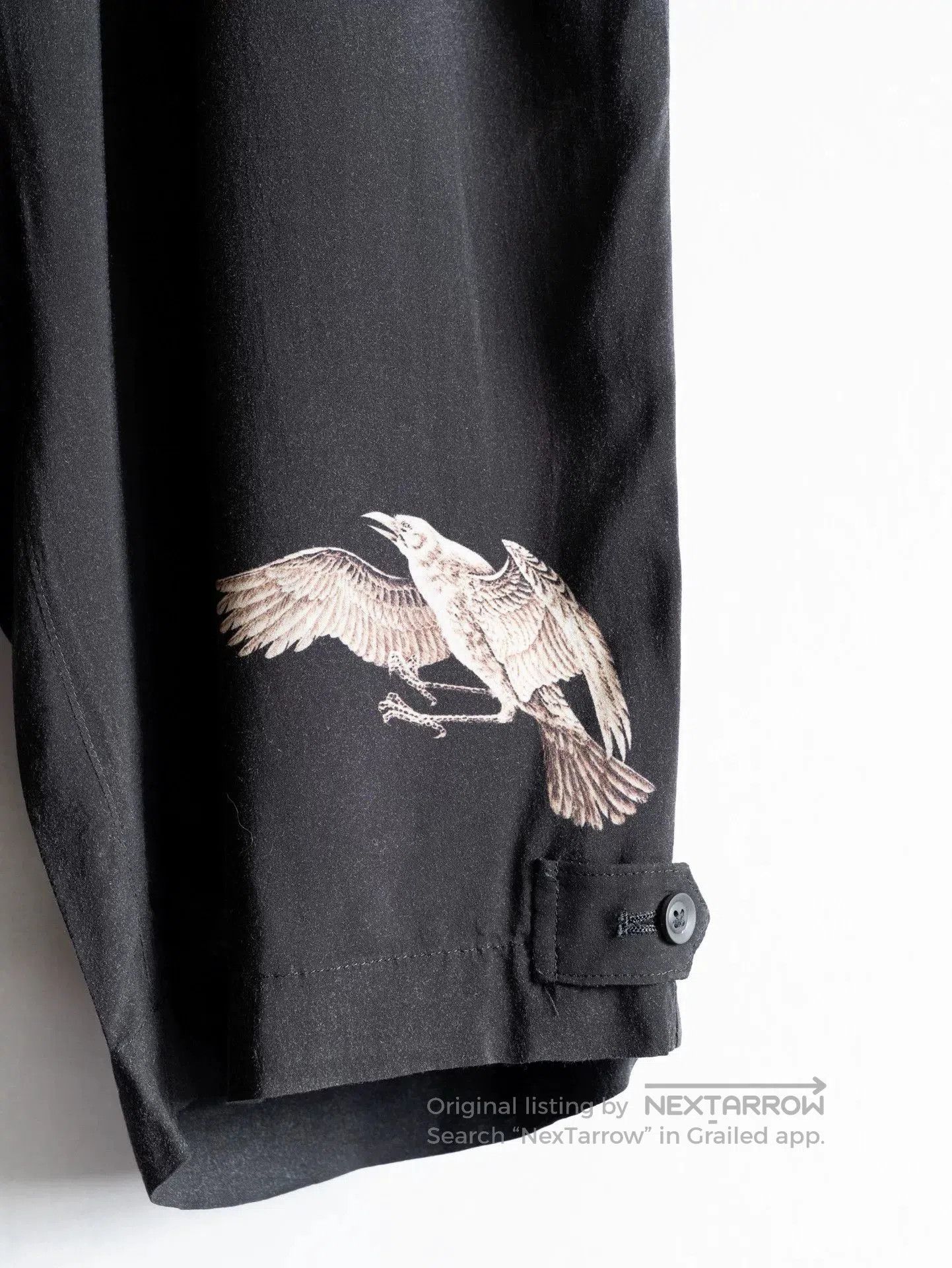 Yohji Yamamoto Yohji Yamamoto Black Crow Military Pants. Size US 27 - 6 Thumbnail