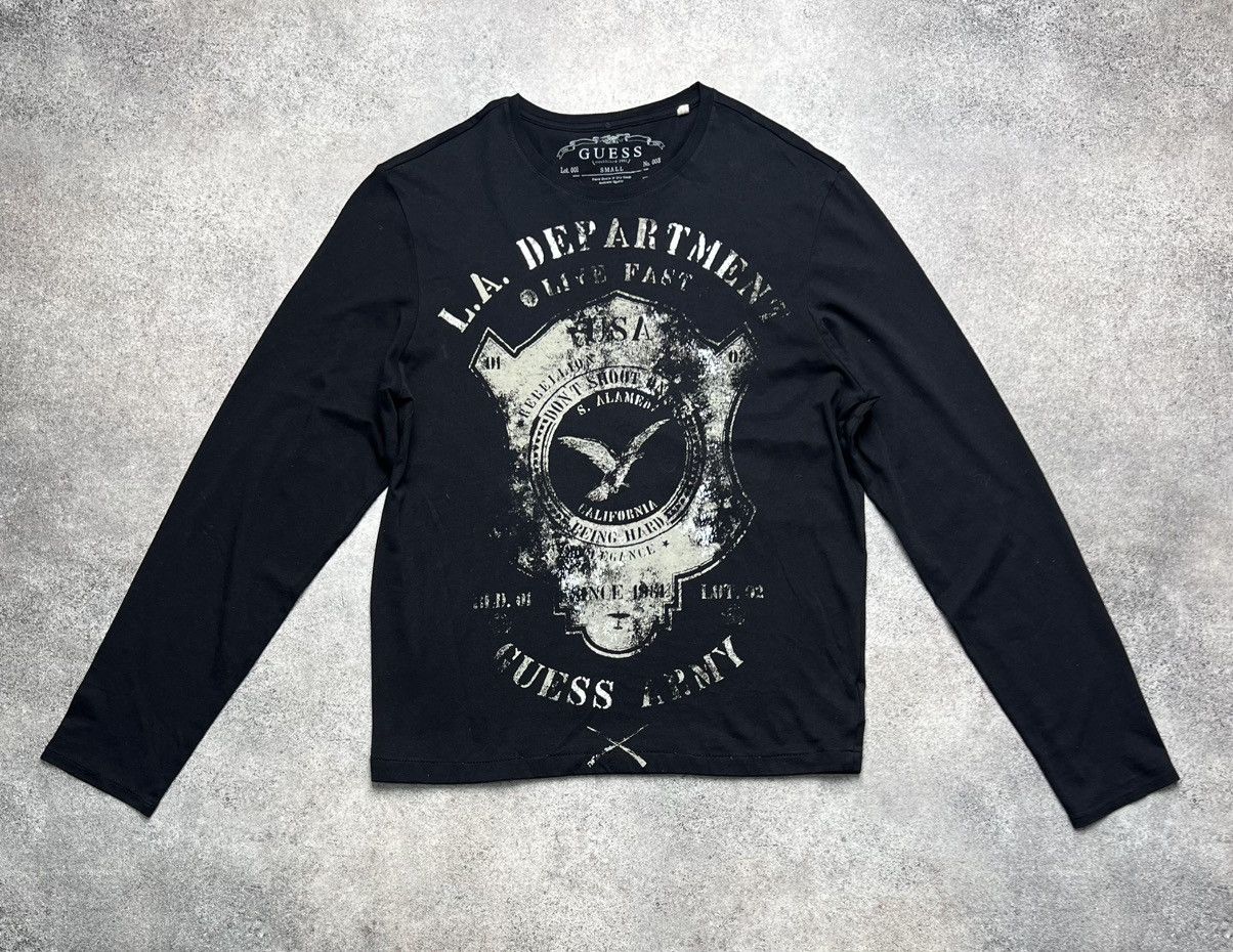 Guess Guess army printed long sleeve Size US S / EU 44-46 / 1 - 1 Thumbnail