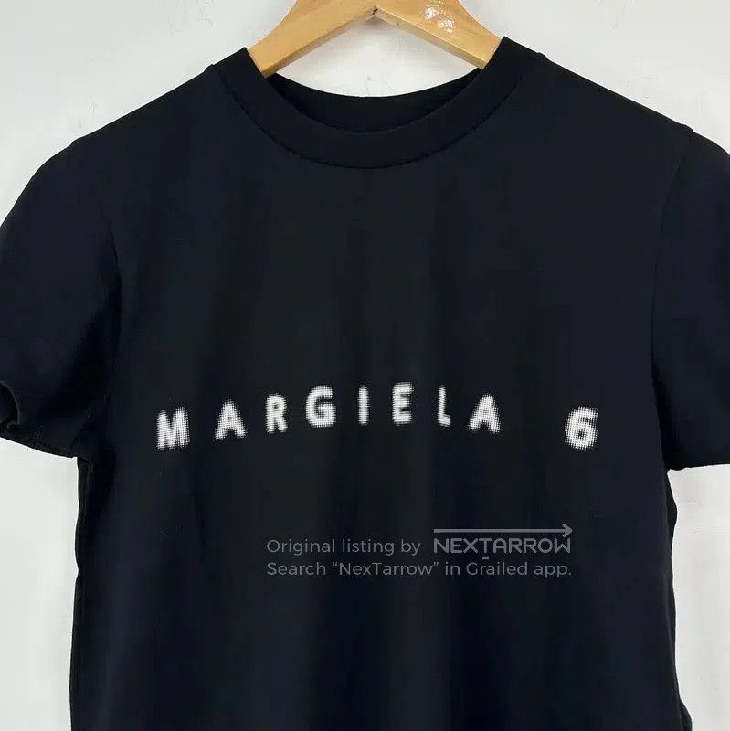 Maison Margiela Maison Margiela Black Cotton T-shirt for Women . Size XS / US 0-2 / IT 36-38 - 4 Thumbnail