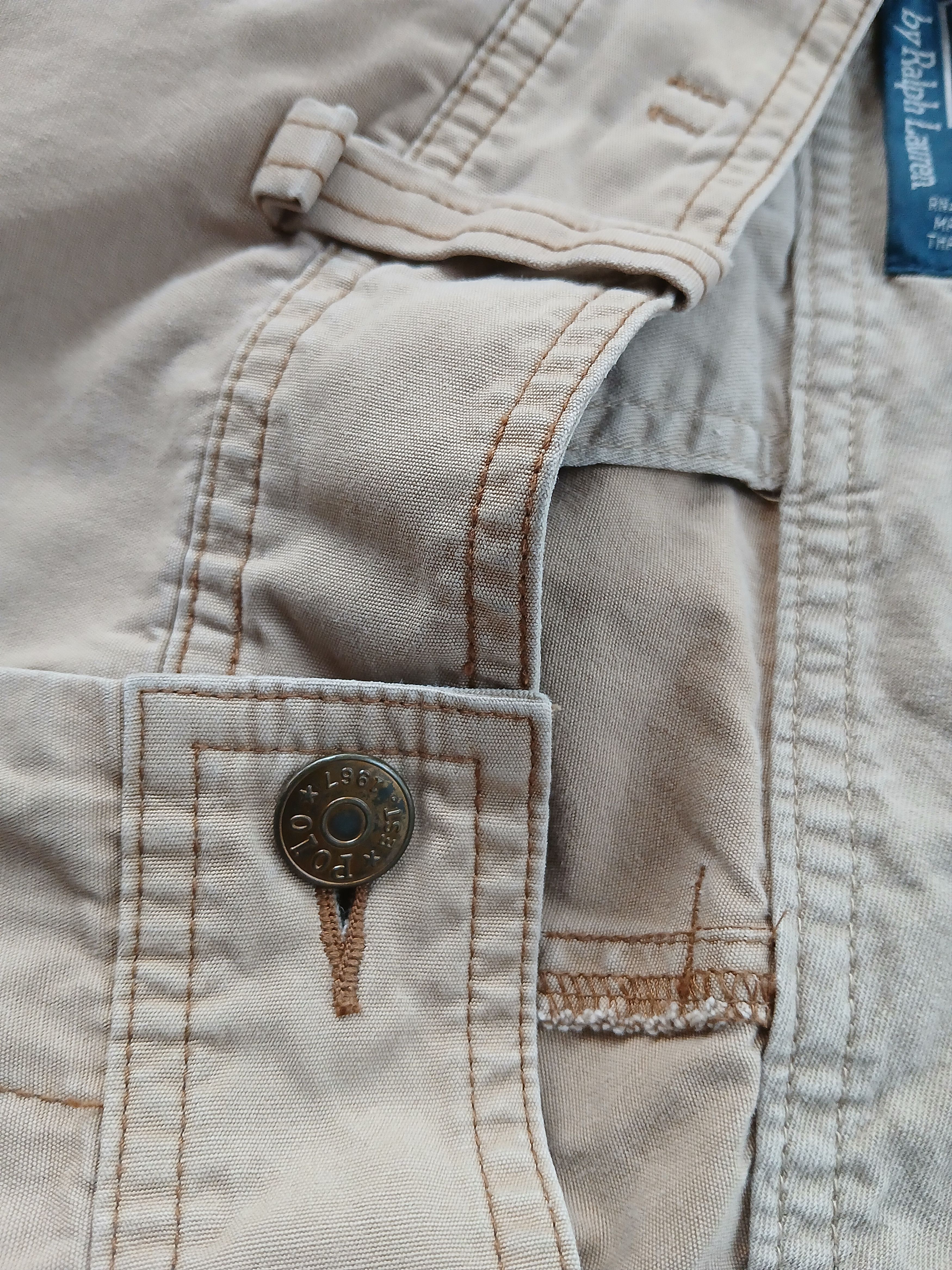 Polo Ralph Lauren Polo Ralph Lauren Pants Mens Cargo Paratrooper Army Utility Size US 35 - 12 Thumbnail