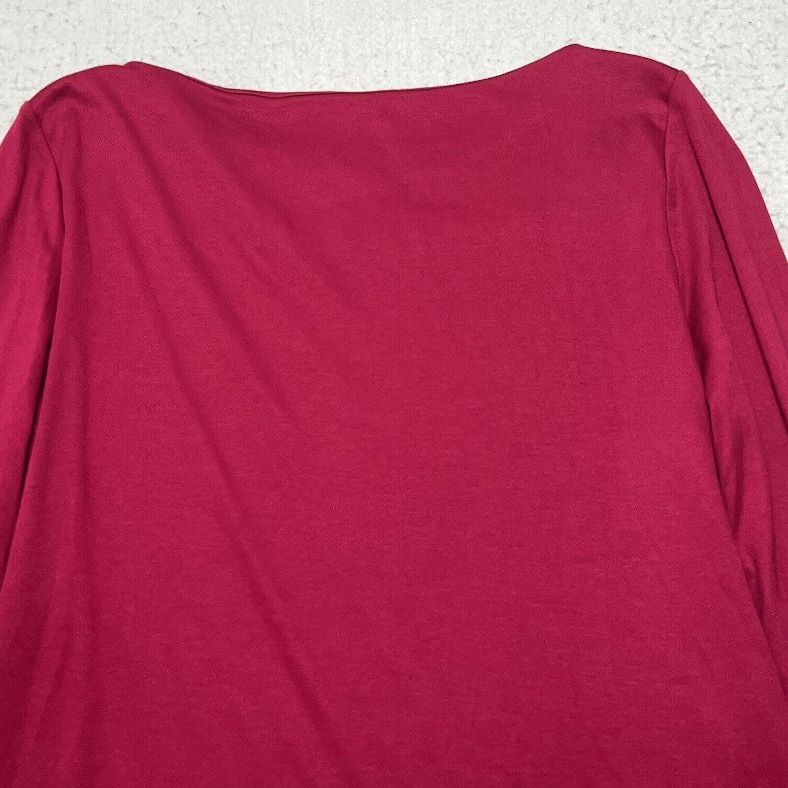 Other Talbots Small Boatneck T Shirt Hot Pink Diamond Jewels Top Size S / US 4 / IT 40 - 12 Thumbnail