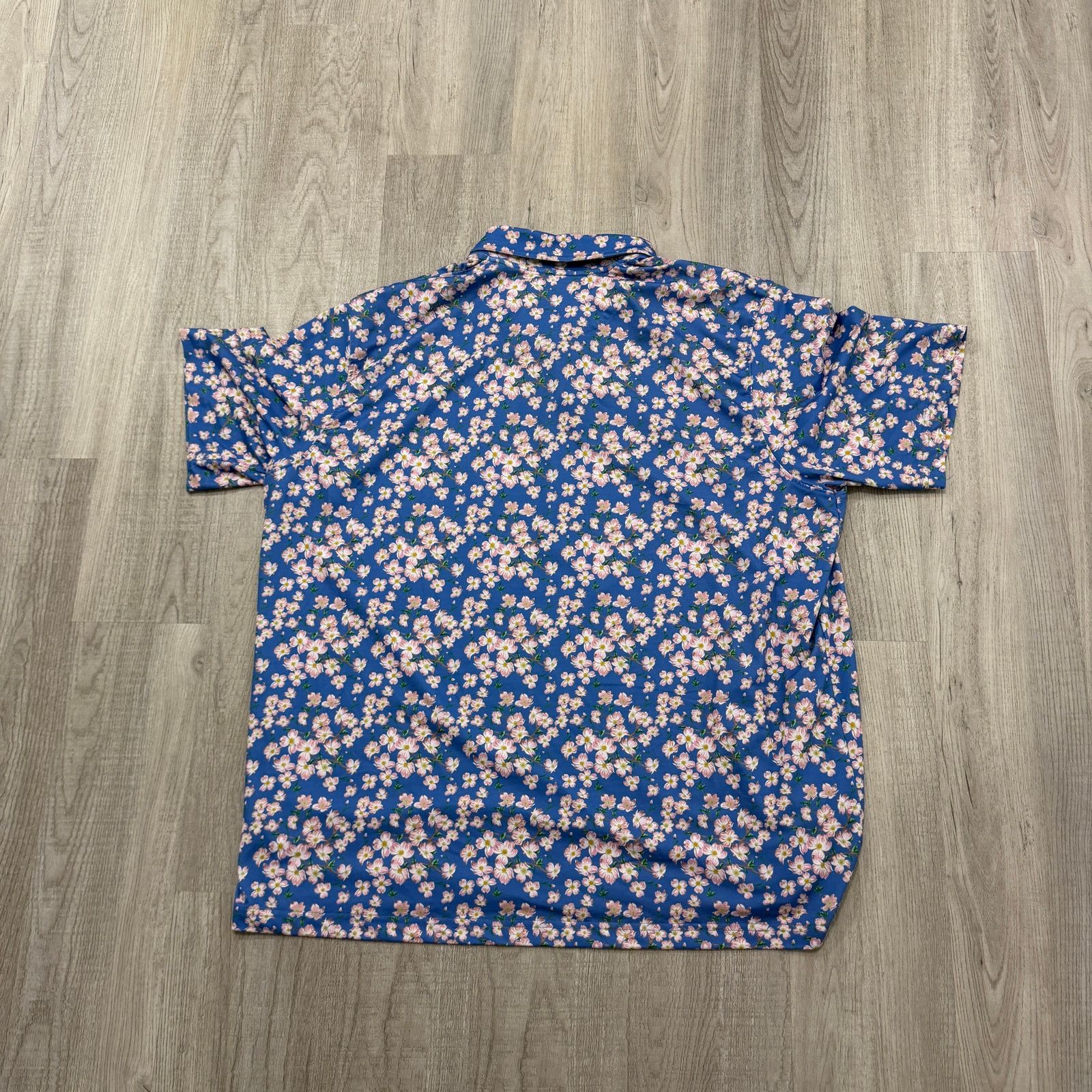 Johnston & Murphy Johnston Murphy Polo Shirt Men's 2XL Floral All Over Print Size US XXL / EU 58 / 5 - 6 Thumbnail