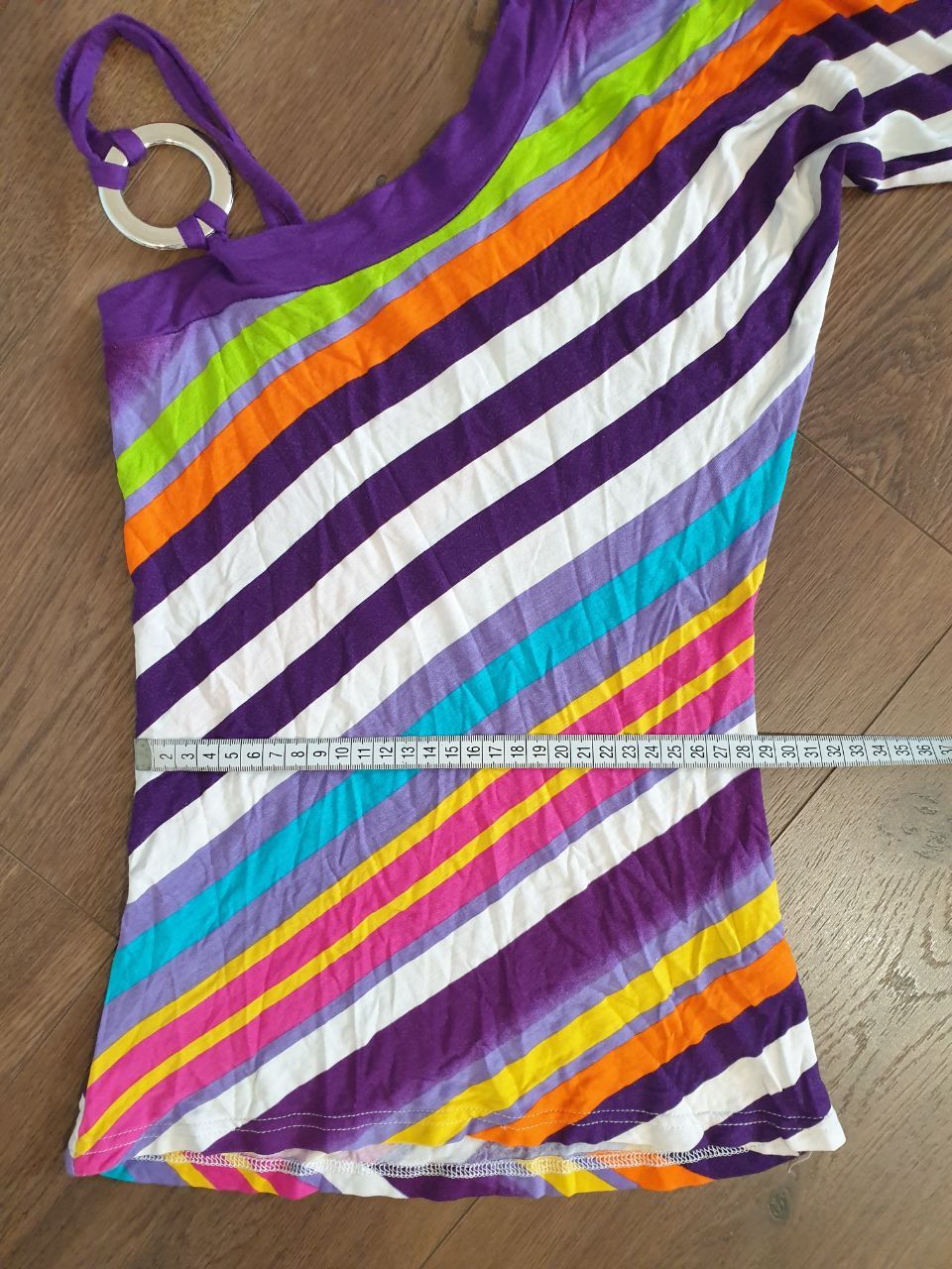 Other one shoulder top sz s/m viscose composition new Size S / US 4 / IT 40 - 5 Thumbnail