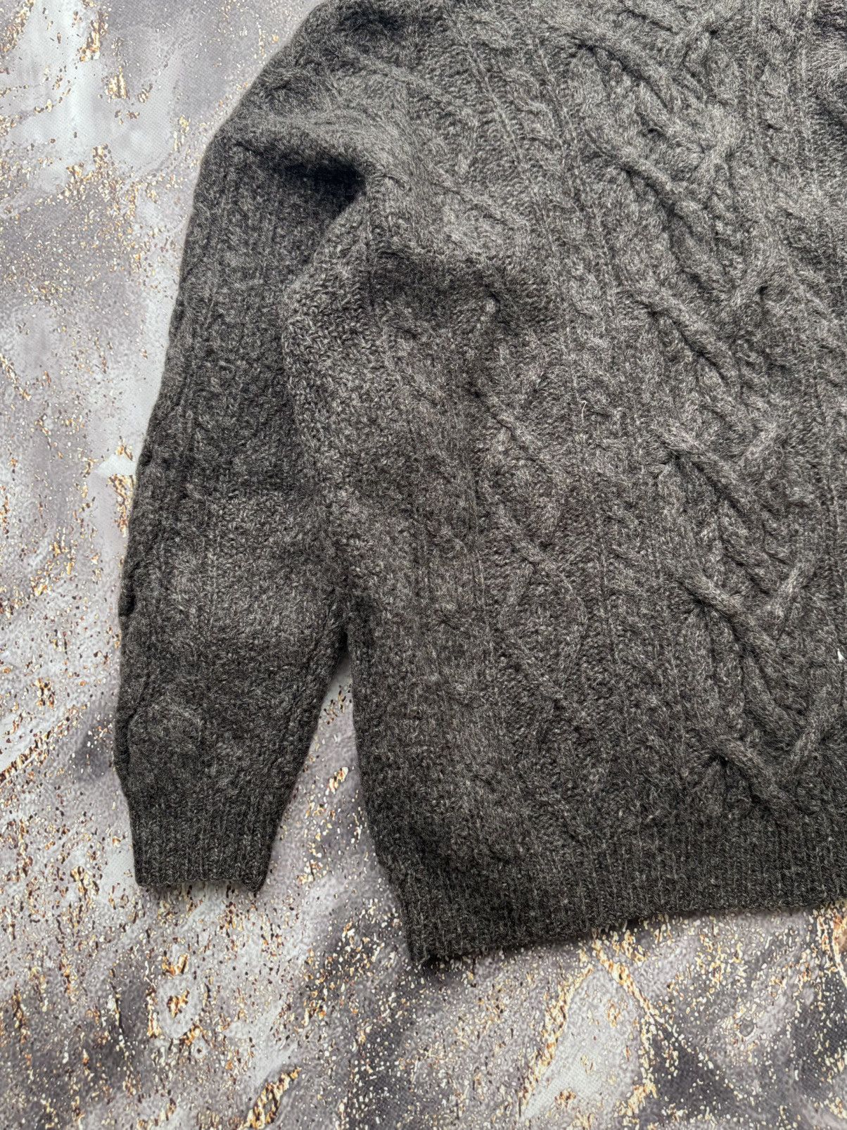 L.O.G.G. × Vintage L.O.G.G. Vintage Cable Knit Wool Sweater Size US M / EU 48-50 / 2 - 8 Thumbnail