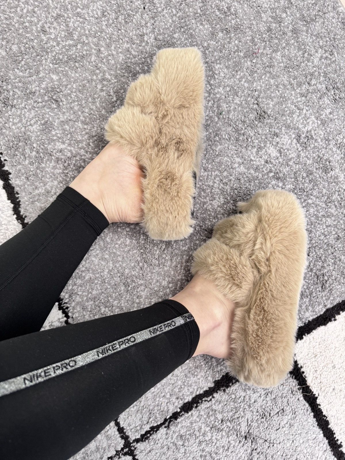 NBDN Nobrandedon Pantofole Platform in pelliccia sintetica Size US 6.5 / IT 36.5 - 3 Thumbnail