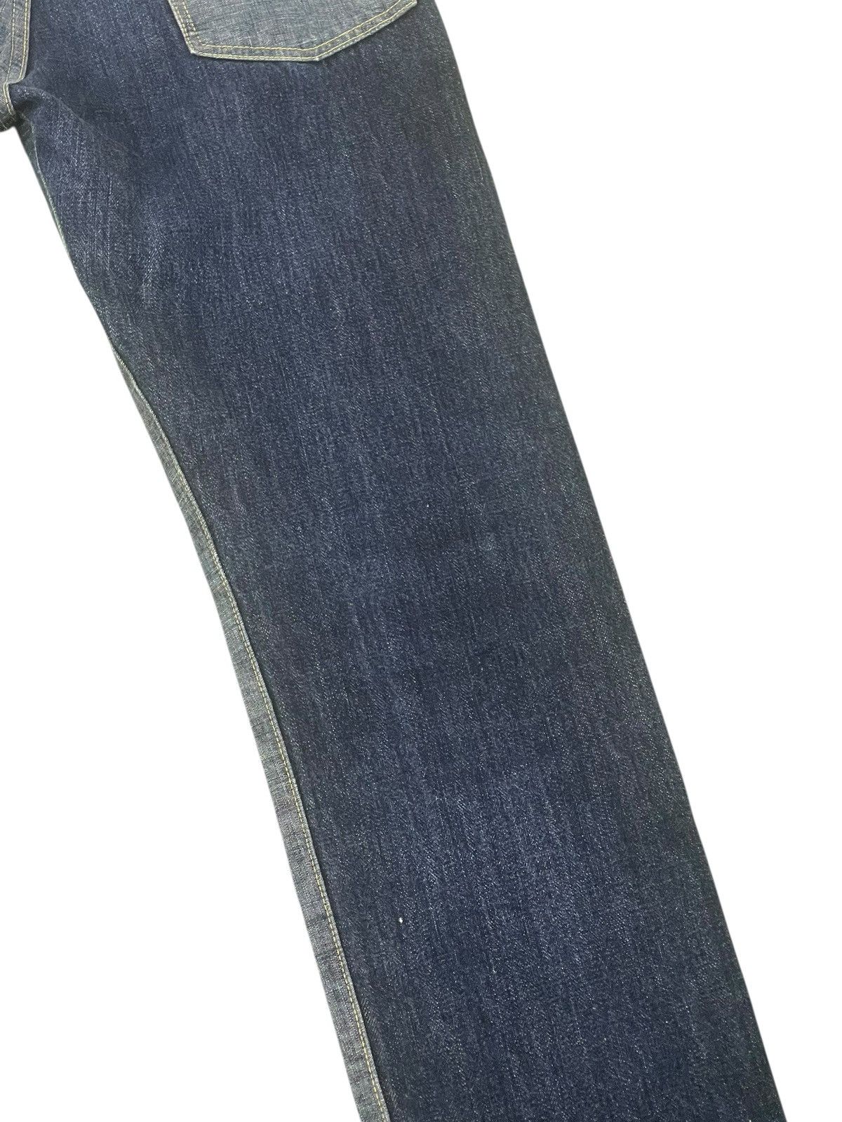 Kapital Slim Jeans Kapital Moitaina Two Tones 1🟦2 j Size US 32 / EU 48 - 5 Thumbnail