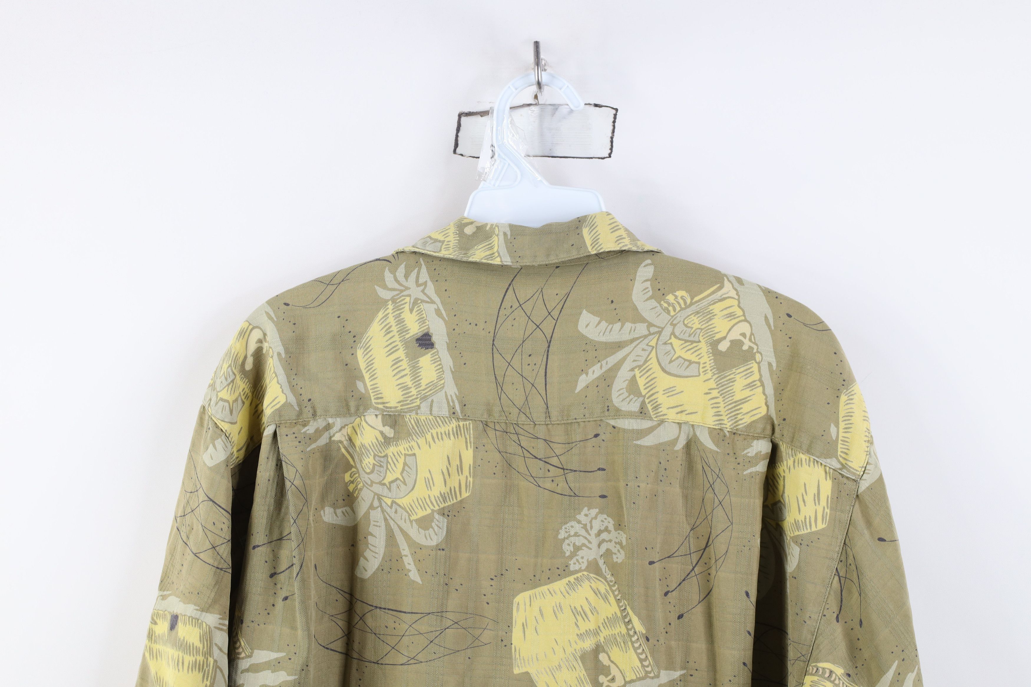 Tommy Bahama Vintage 90s Tommy Bahama Beach Hut Hawaiian Button Shirt Size US M / EU 48-50 / 2 - 10 Thumbnail