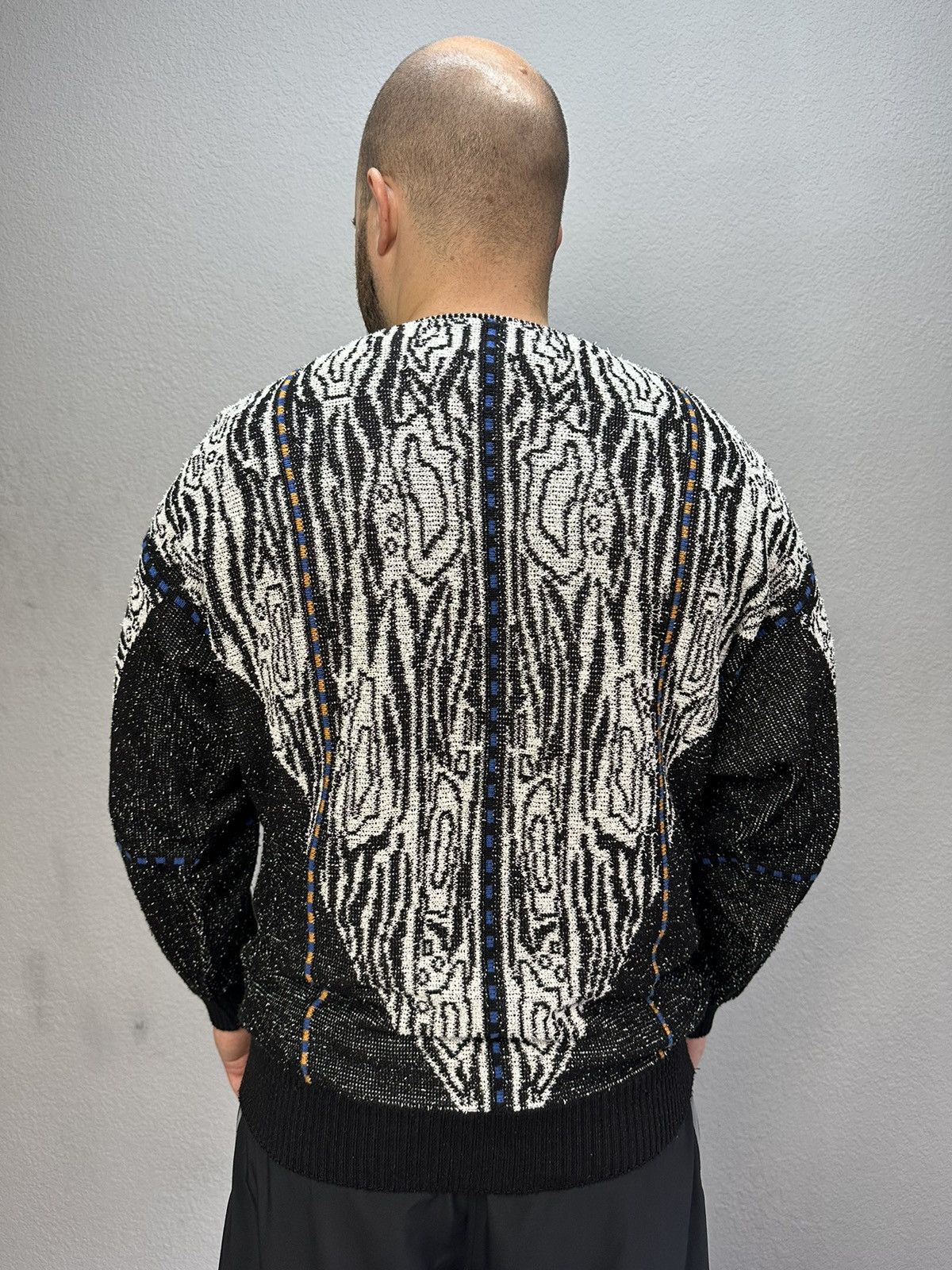 Coogi Vintage Carlo Colucci Knitted Sweater Coogi Style Archival Size US L / EU 52-54 / 3 - 2 Thumbnail