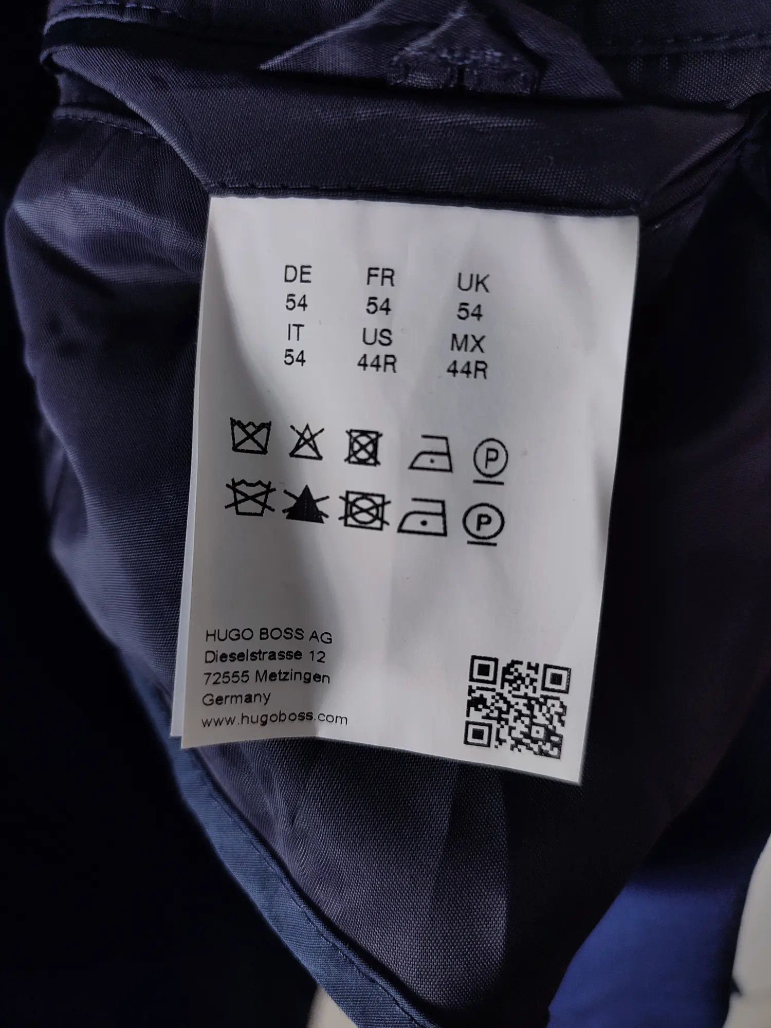 Hugo Boss WATER-REPELLENT RELAXED-FIT RAINCOAT Size US L / EU 52-54 / 3 - 16 Thumbnail