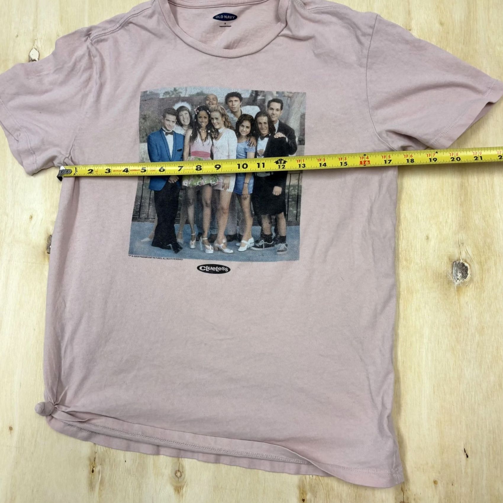 Old Navy Clueless Shirt Womens Small Pink Old Navy Cast Graphic 90s Movie Tee T-Shirt Size S / US 4 / IT 40 - 6 Thumbnail