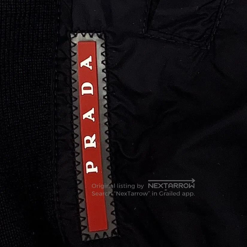 Prada Prada Black Wool Stand Collar Zip Jacket. Size US S / EU 44-46 / 1 - 5 Thumbnail