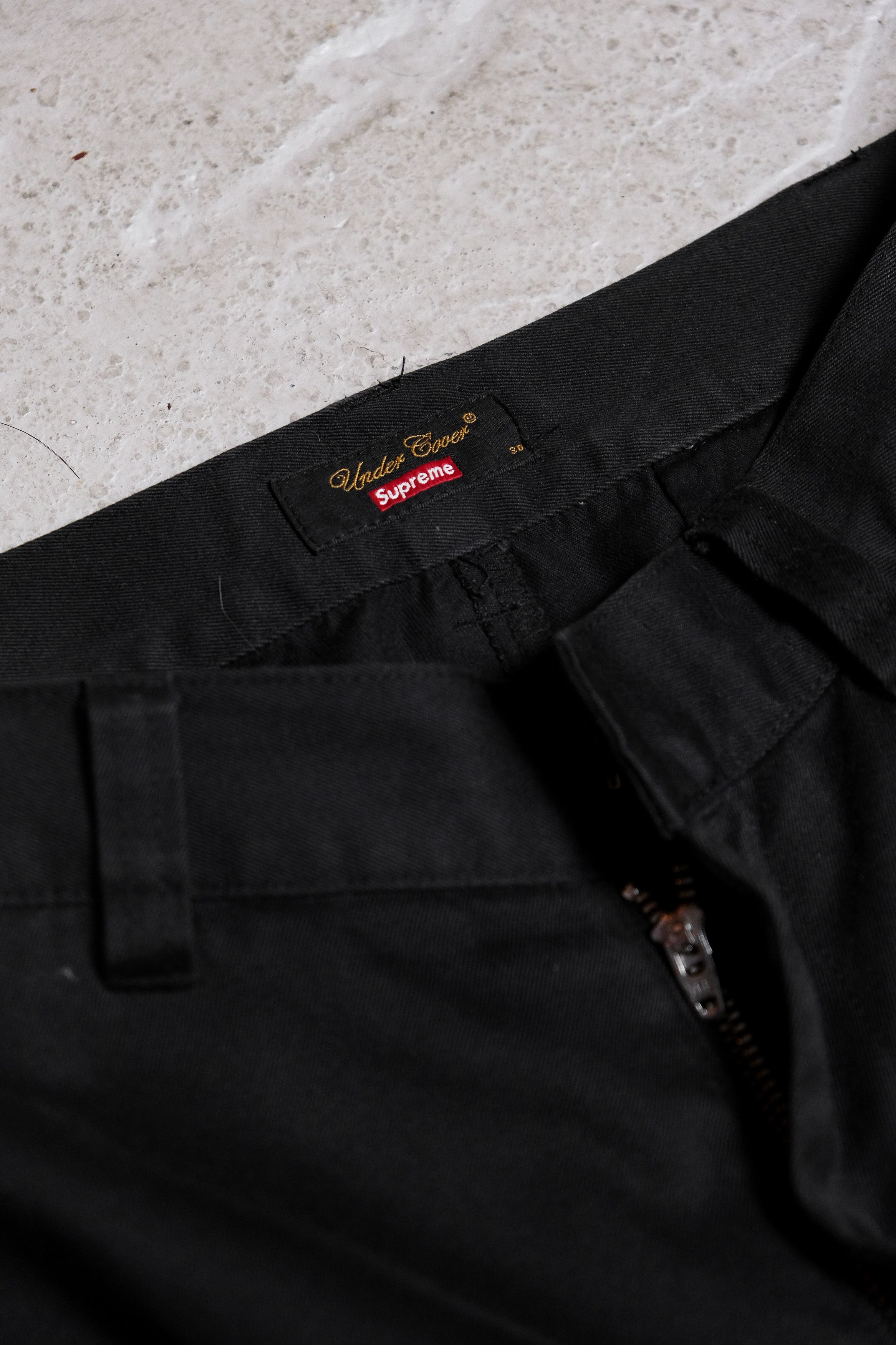 Supreme × Undercover Supreme x Undercover 16A/W Anarchy Zipper Work Pants Size US 30 / EU 46 - 3 Thumbnail