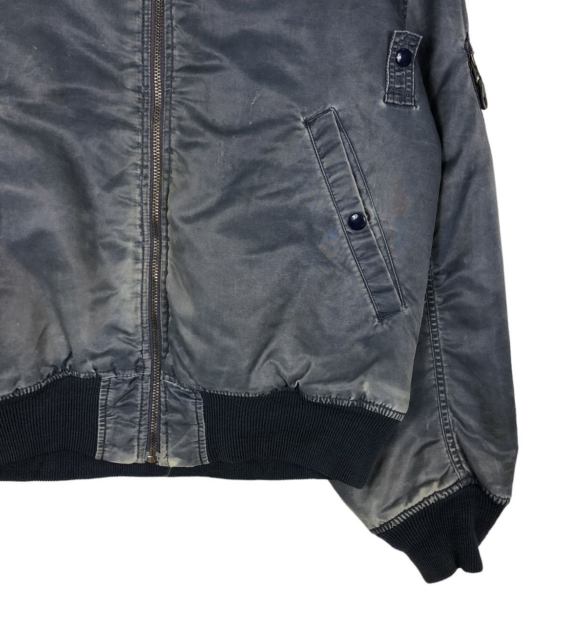 Vintage 🔥VINTAGE MA-1 BOMBER JACKET U.S. AIR FORCE RIOT RIOT ARMY Size US L / EU 52-54 / 3 - 5 Thumbnail