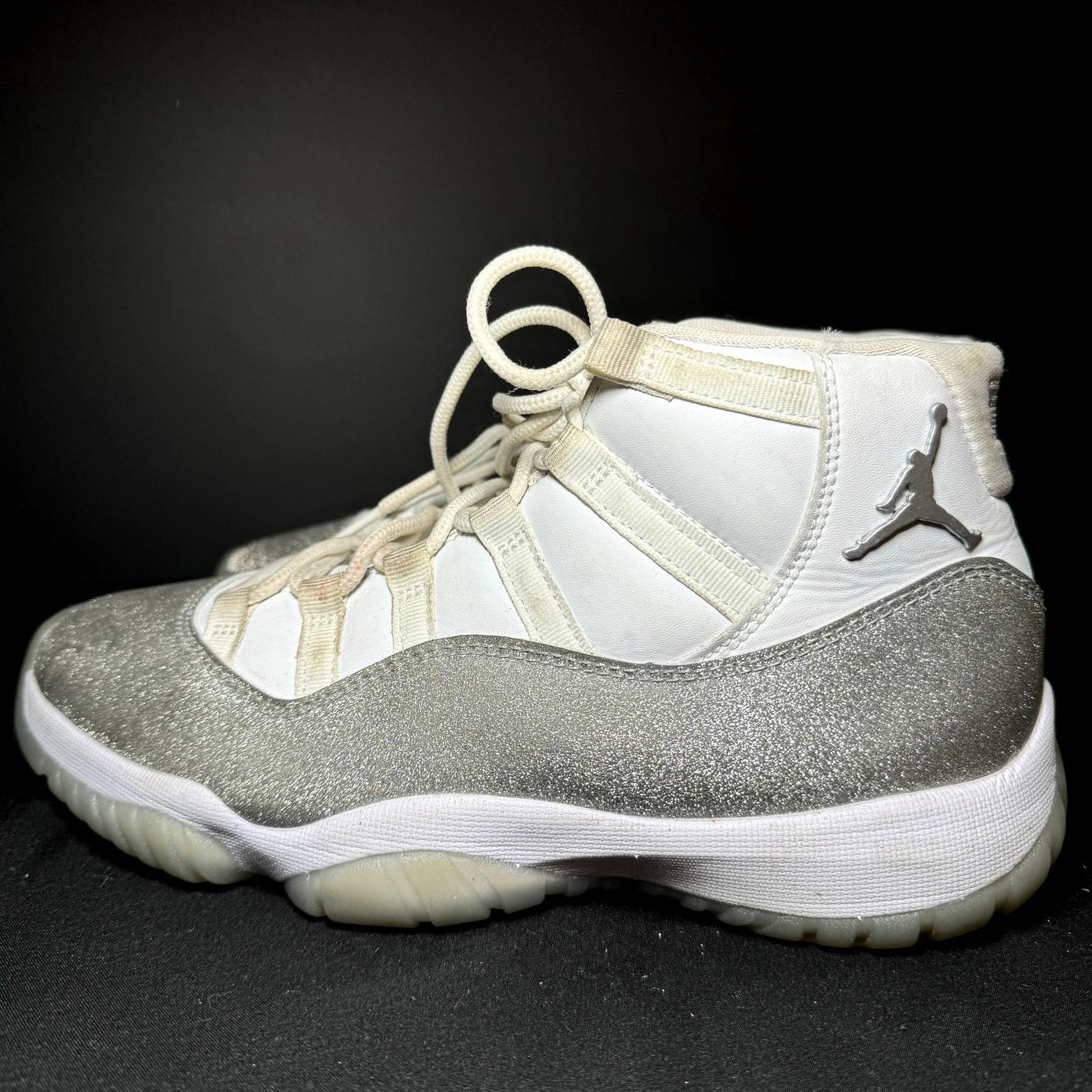 Jordan Brand × Nike Wmns Air Jordan 11 Retro Vast Grey Women's Shoes - Size 8.5 Size US 8.5 / IT 38.5 - 8 Thumbnail