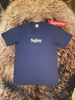 Supreme Camo Box Logo Tee Black