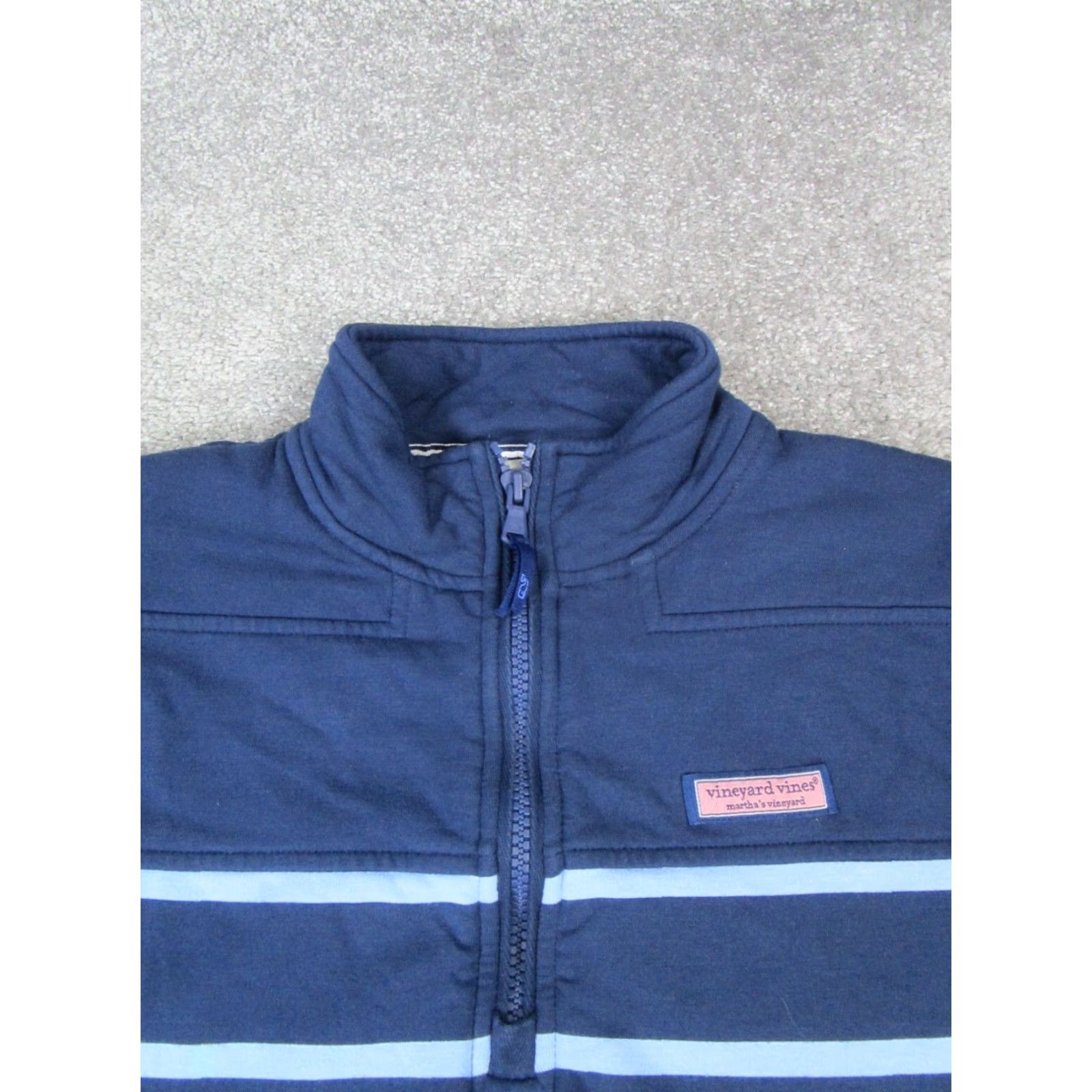 Vineyard Vines Vineyard Vines Sweater Mens XS Blue Golf Quarterzip Size US XS / EU 42 / 0 - 2 Thumbnail