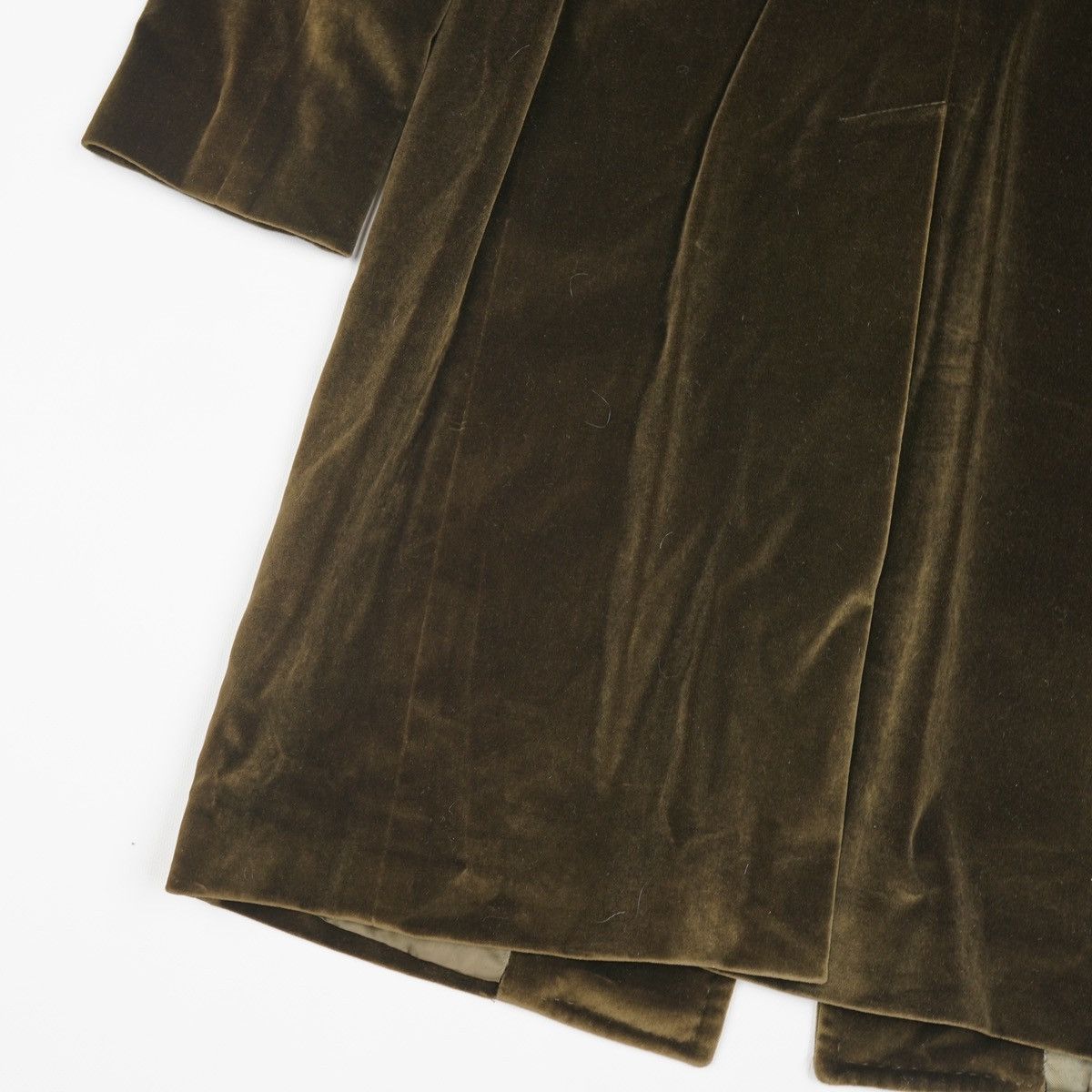 Tagliatore Tagliatore Velour Tuxedo Dark Green Coat Velvet Jacket Size M / US 6-8 / IT 42-44 - 16 Thumbnail