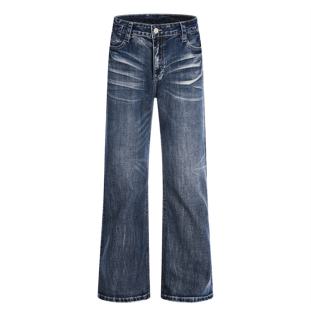 Vintage Men's Retro Washed Distressed Punk Cleanfit Jeans Size US 32 / EU 48 - 1 Thumbnail