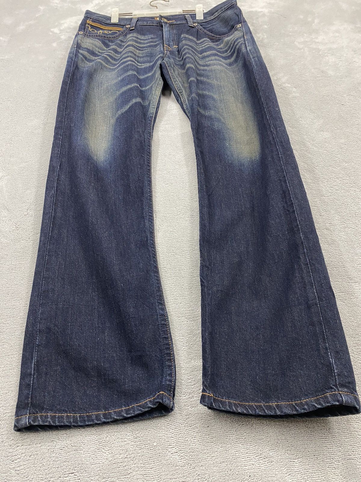 Hysteric Glamour × Japanese Brand × Vintage Vintage Edwin Exclusive Rare Flare Jeans Size US 34 / EU 50 - 5 Thumbnail