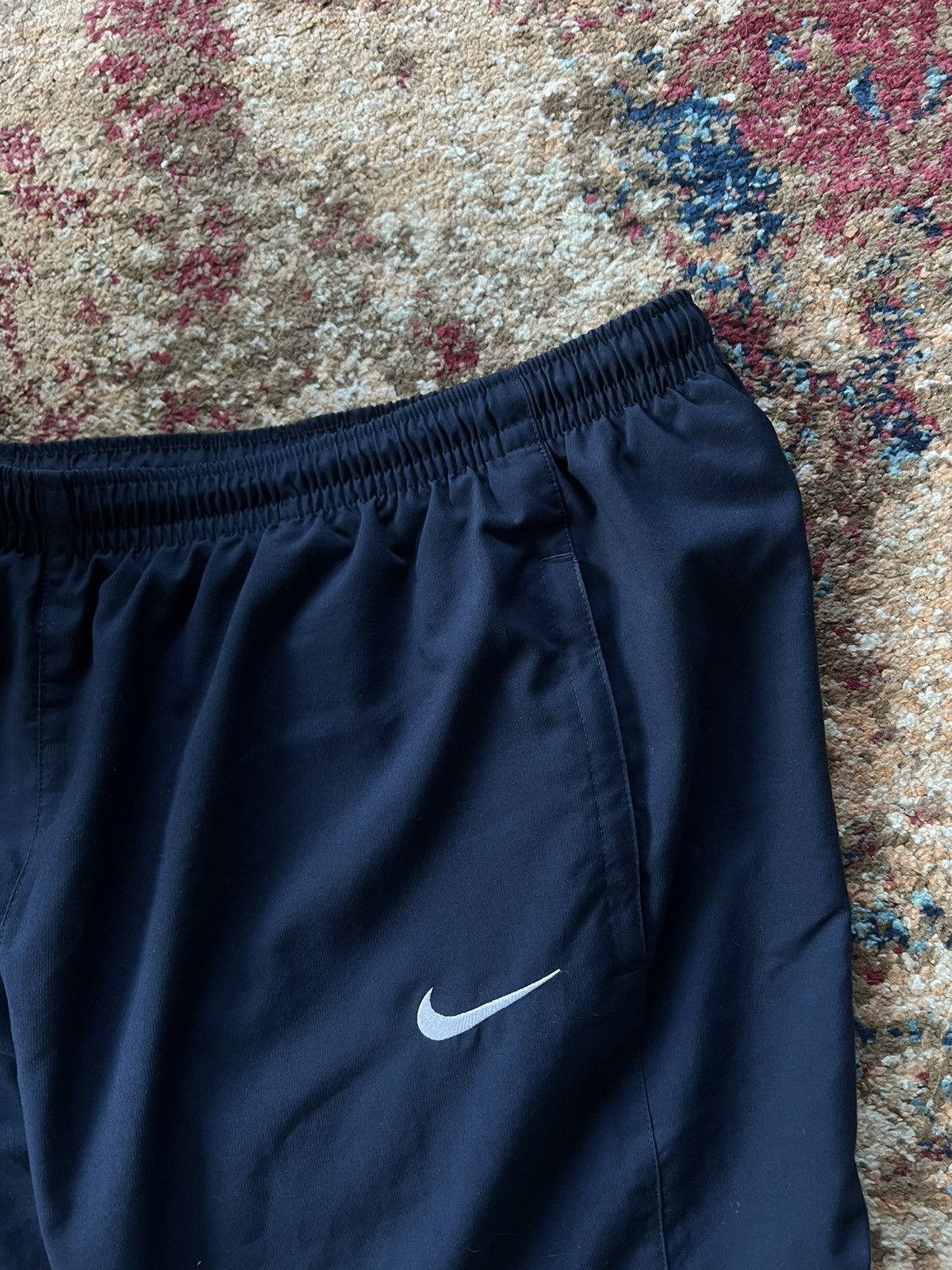 Nike × Vintage 🫐 90’s BAGGY NIKE RETRO TRACK PANTS SWOOSH LOGO Size US 33 - 3 Thumbnail