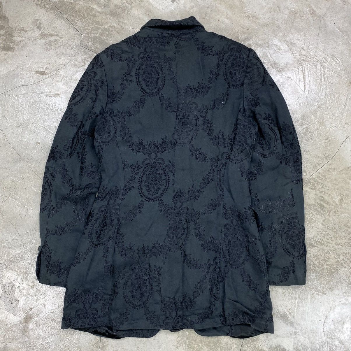 Dolce & Gabbana J&ANS Floral Lace Overlay Blazer Size L / US 10 / IT 46 - 12 Thumbnail
