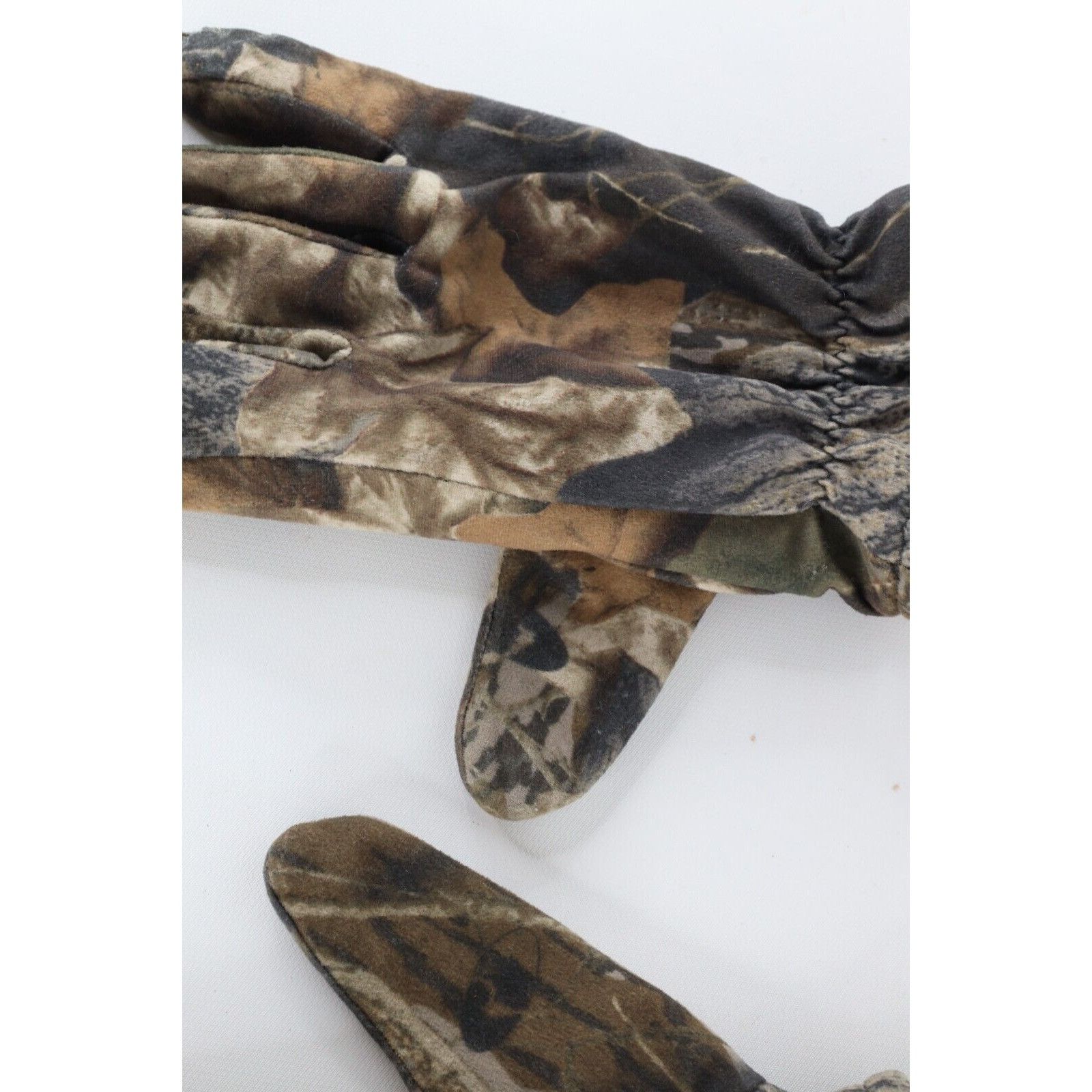 Vintage Vintage 90s Streetwear Soft Cloth Camouflage Gloves Size ONE SIZE - 2 Thumbnail