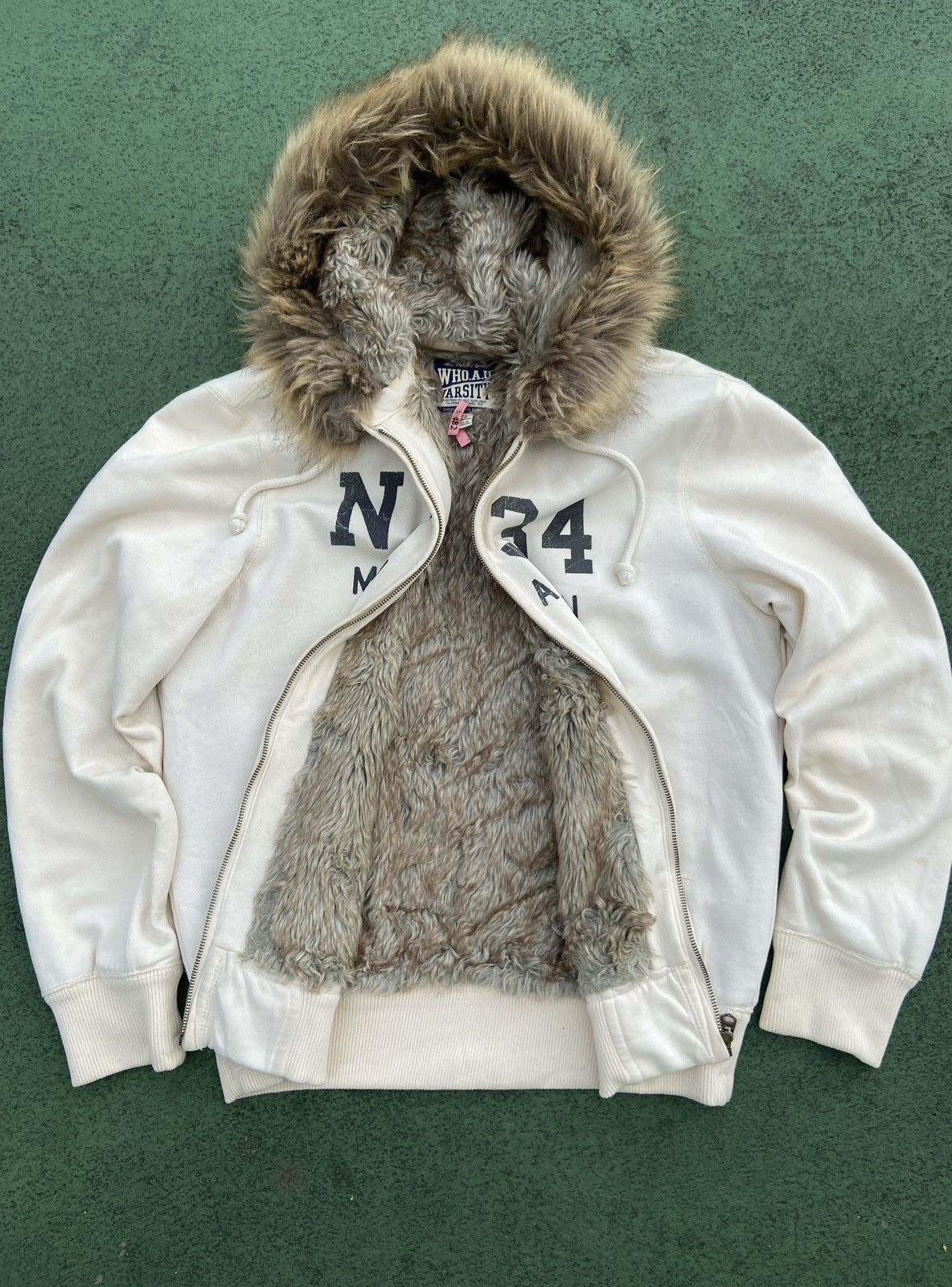 Who A.U. Bundle WHO A.U Faux Fur Zip Hoodie If Six Wasnine LGB Style Size US L / EU 52-54 / 3 - 4 Thumbnail