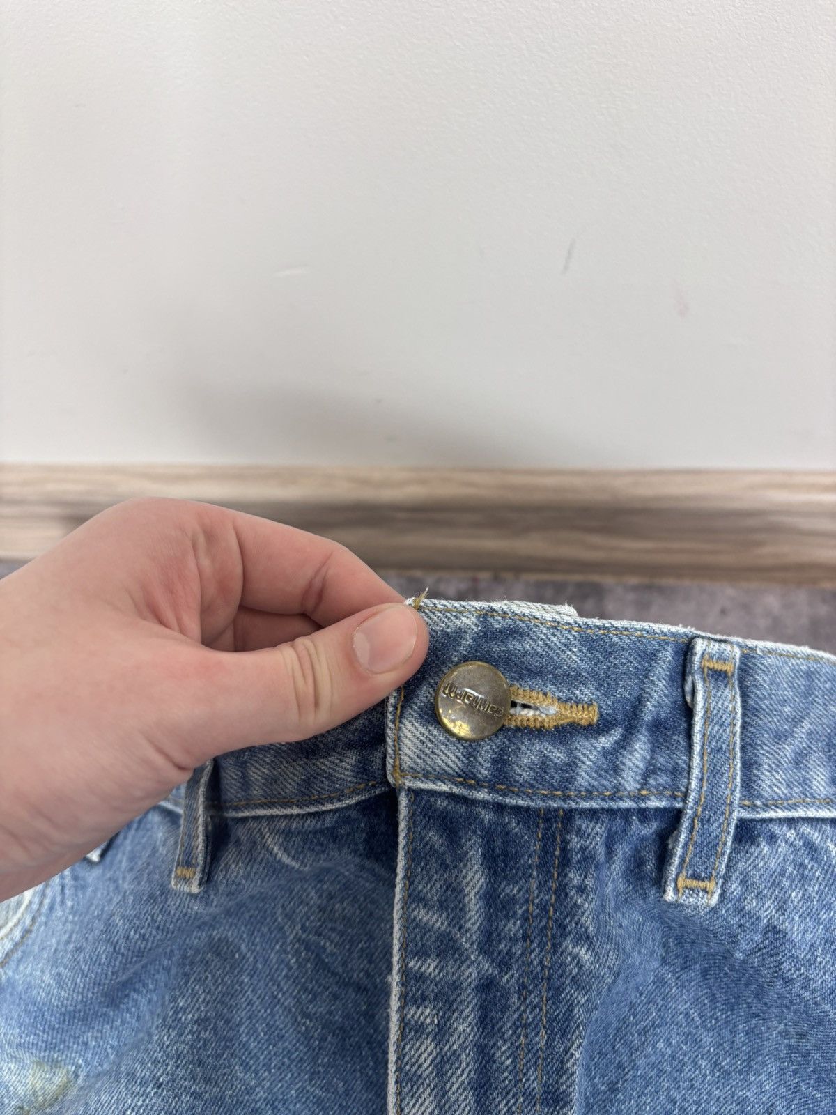 Carhartt Vintage Carhartt Men’s Denim Jeans Faded Light Blue Workwear Size US 44 / EU 60 - 18 Thumbnail
