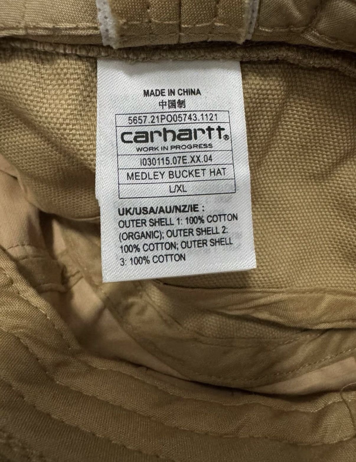Carhartt Carhartt WIP Fisherman Bucket Hat Size ONE SIZE - 6 Thumbnail