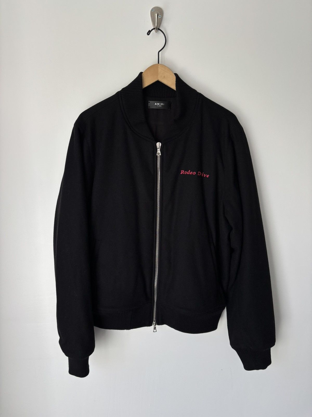 Amiri Amiri Beverly Hills Wool Bomber Jacket Size US XL / EU 56 / 4 - 1 Thumbnail