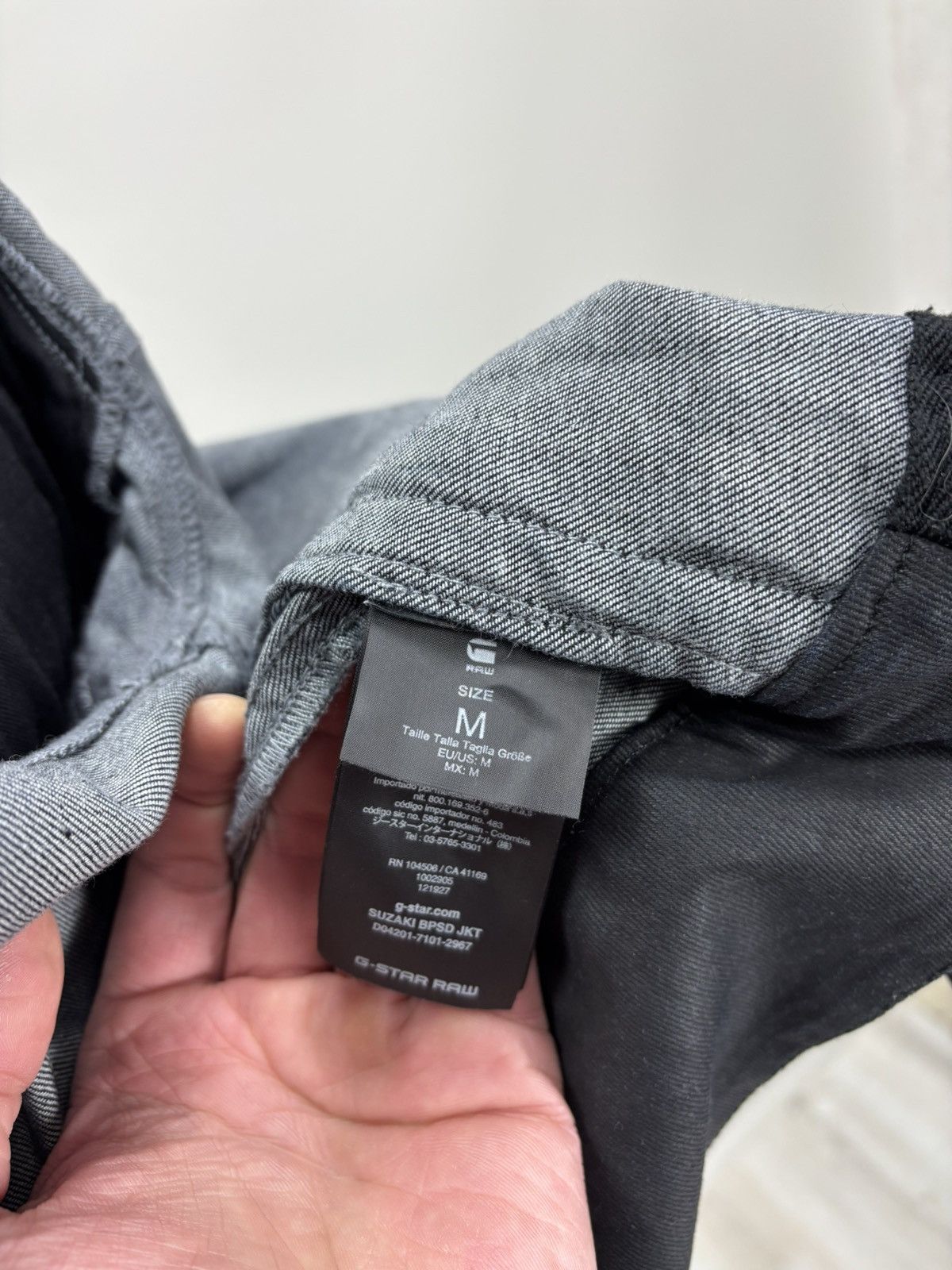 G-Star Mens jacket G Star Raw Size M Color Black Size US M / EU 48-50 / 2 - 11 Thumbnail