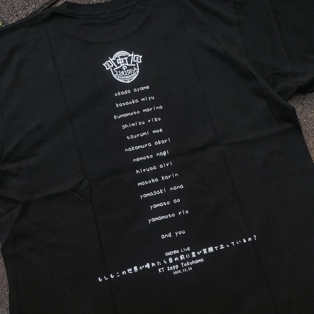 Band Tees Niji no Conquistador Tour 2020 Tee Size US L / EU 52-54 / 3 - 3 Thumbnail