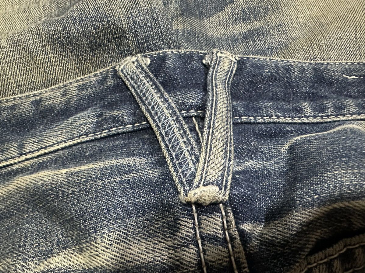 If Six Was Nine × Japanese Brand × Vanquish 🔥Archived Vanquish Mud Wash Flared Denim 2011 Size US 32 / EU 48 - 12 Thumbnail