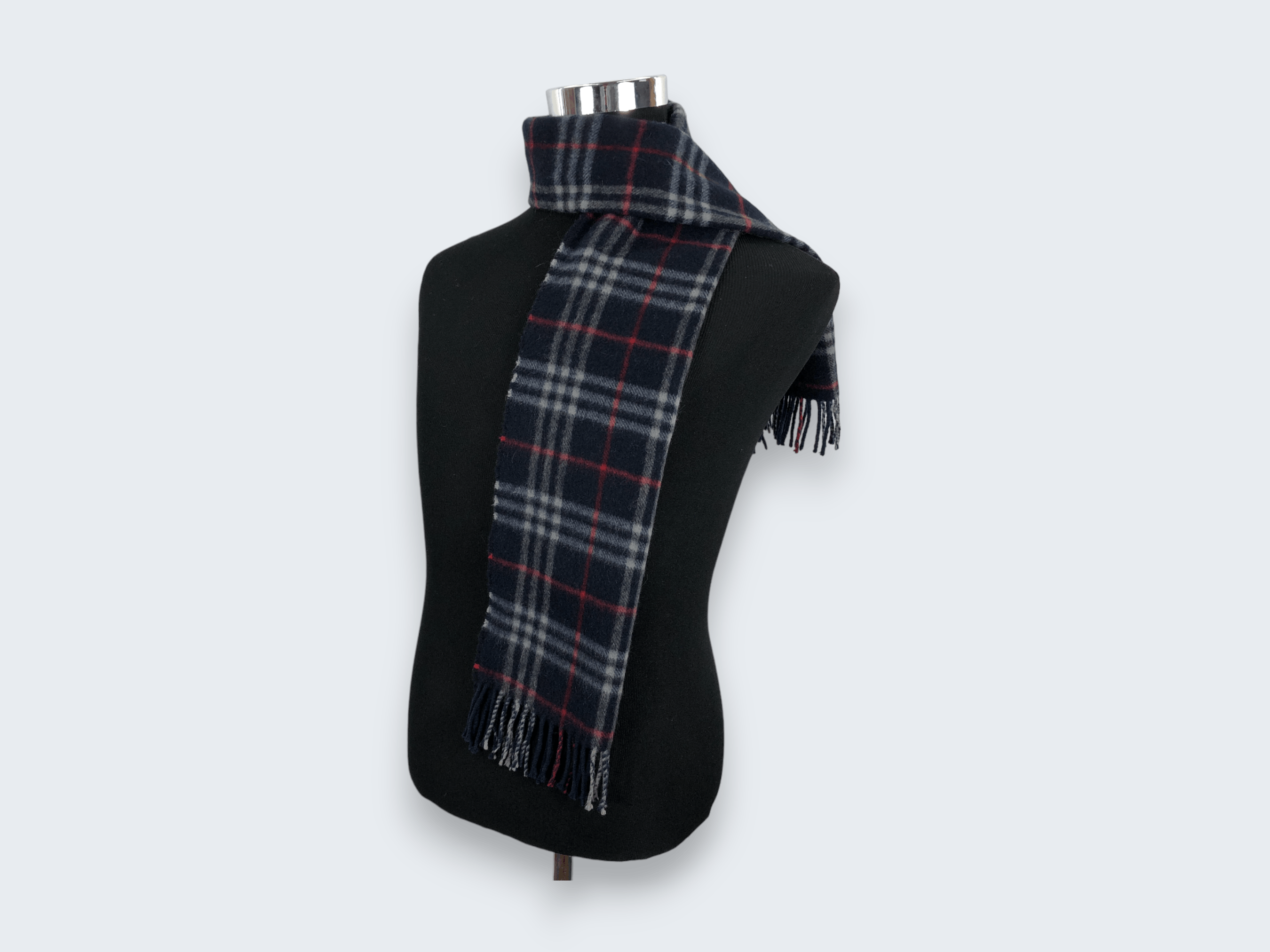 Burberry × Vintage Vintage Burberry Scarf Muffler MF049 Size ONE SIZE - 2 Thumbnail