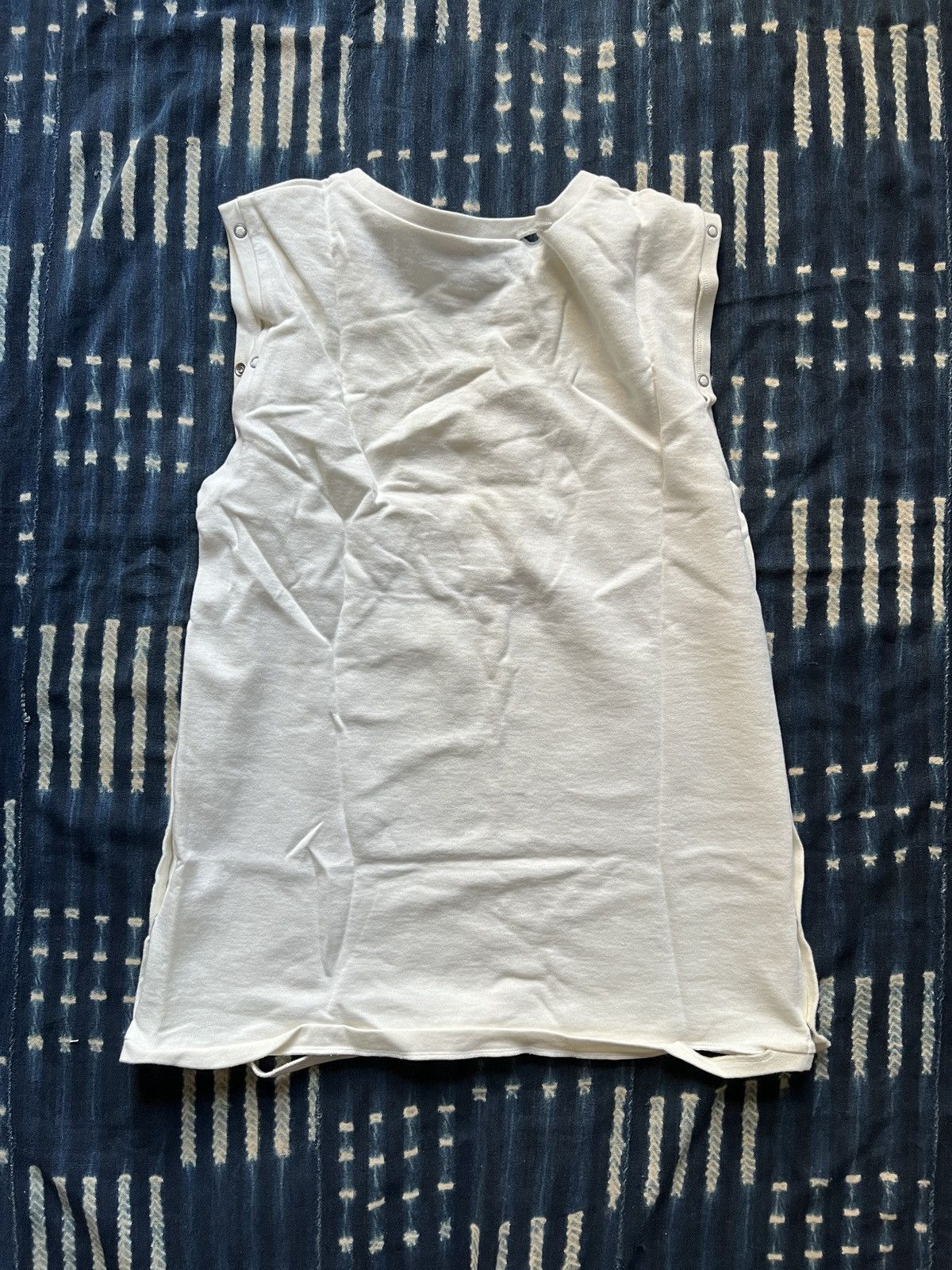 Undercover Earth Music Damaged Studded Tank Top Shirt 2004 Size US L / EU 52-54 / 3 - 2 Thumbnail