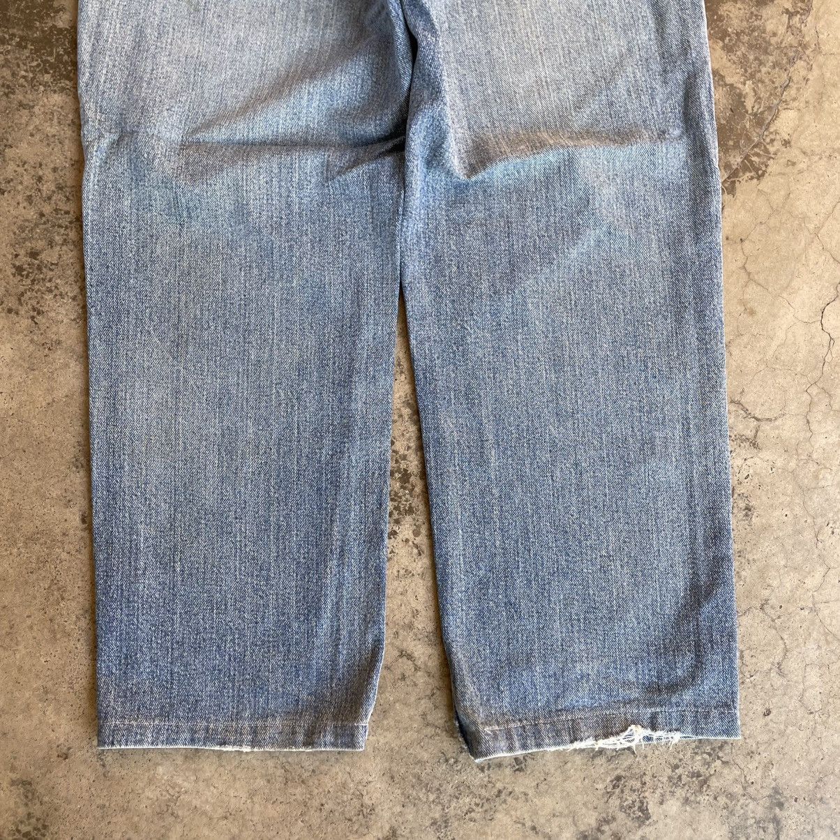 Lee 🔥Vintage Lee Stoned Washed Ripped Distress Denim Jeans Size US 32 / EU 48 - 6 Thumbnail