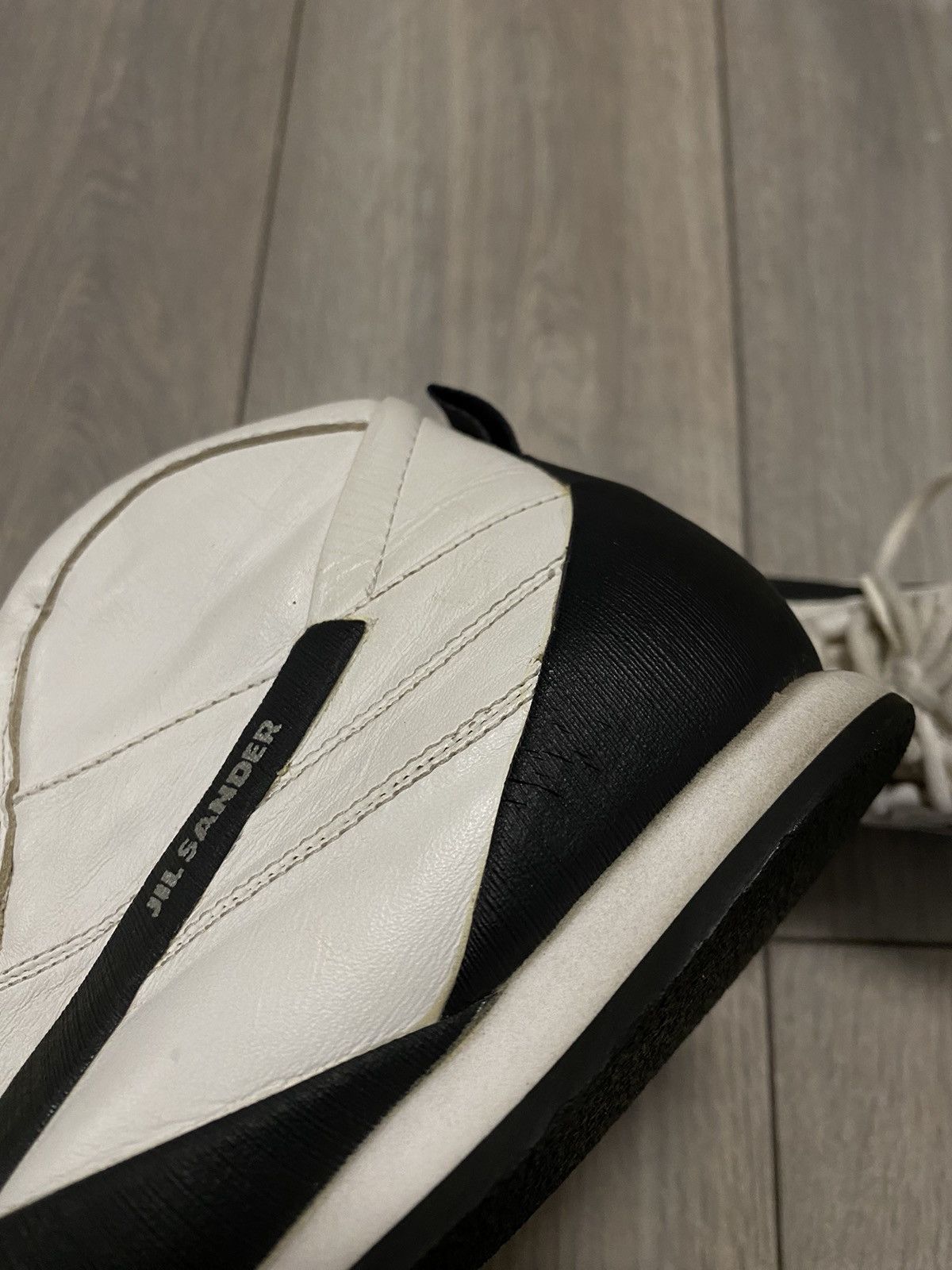 Jil Sander × Puma 🚨 Rare Vintage Puma X Jil Sander Sneakers 90s Leather Y2K Size US 7.5 / EU 40-41 - 10 Thumbnail