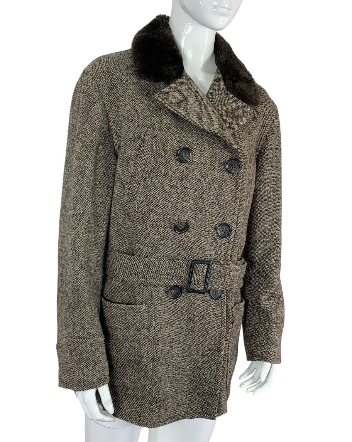 Polo Ralph Lauren × RRL Ralph Lauren × Ralph Lauren Vintage Polo Ralph Lauren Double Breasted Wool Jacket Size M / US 6-8 / IT 42-44 - 8 Thumbnail