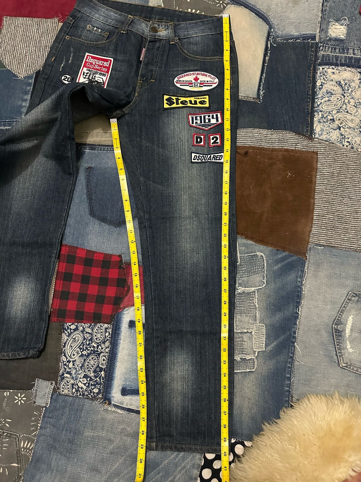 Dsquared2 Dsquared Jeans w/ Patches design Size US 30 / EU 46 - 15 Thumbnail