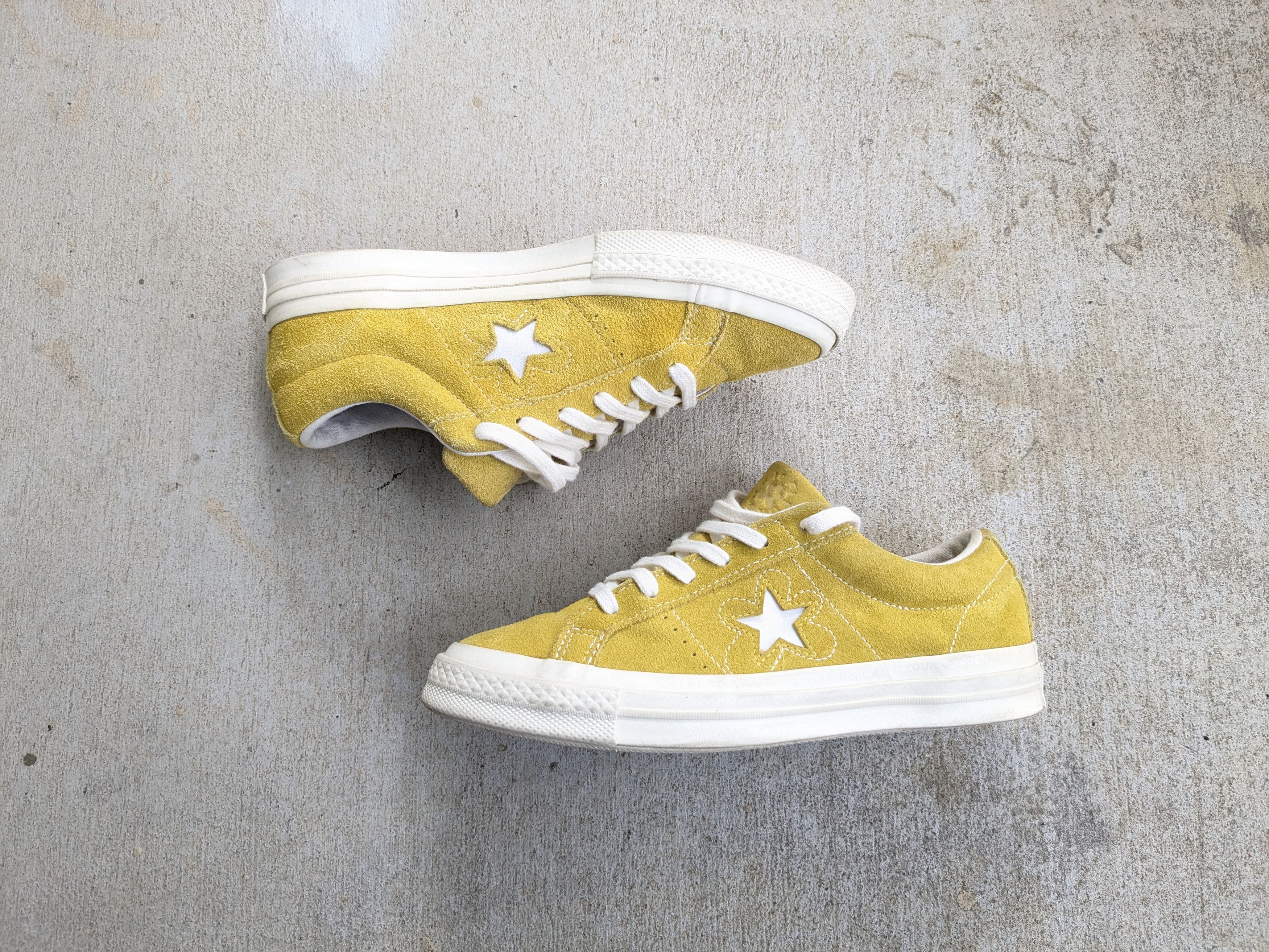 Converse 1 star yellow online