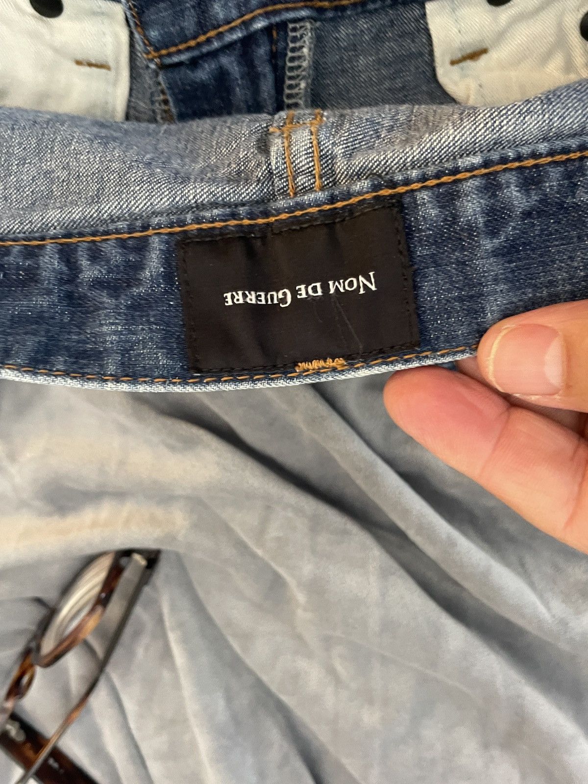 Nom De Guerre Selvedge straight leg denim jeans Size US 30 / EU 46 - 8 Thumbnail
