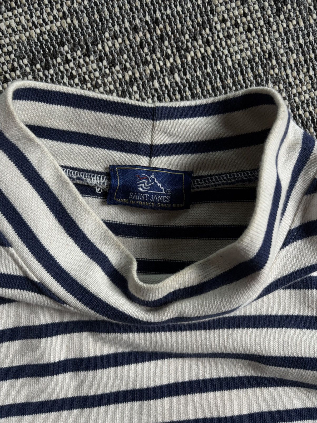 Saint James Saint James Very Rare Vintage France Asap Rocky Sweater Size US XXL / EU 58 / 5 - 6 Thumbnail