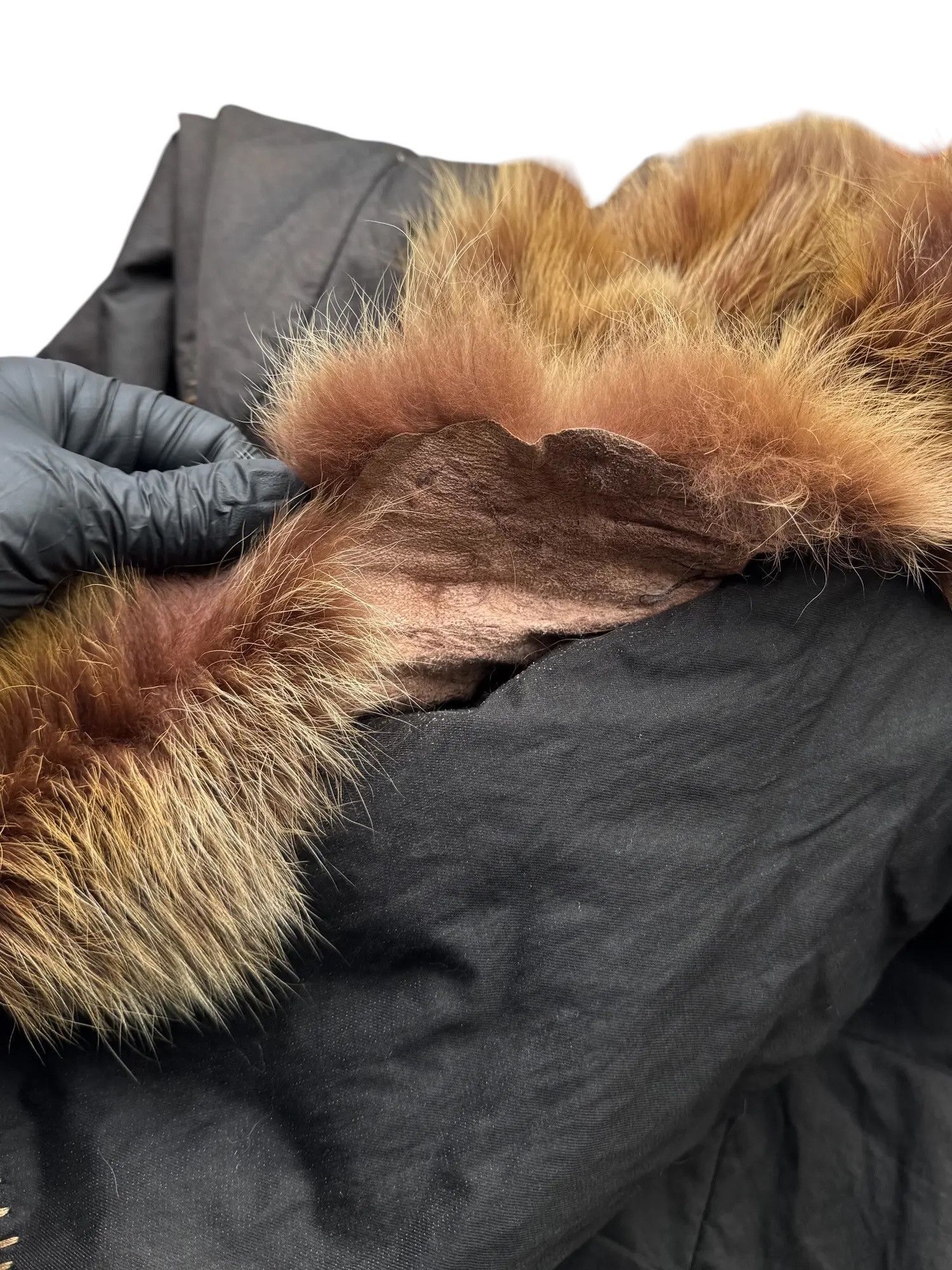 Japanese Brand Hood Jacket With Real Fur Details From The 90s(V69) Size M / US 6-8 / IT 42-44 - 14 Thumbnail