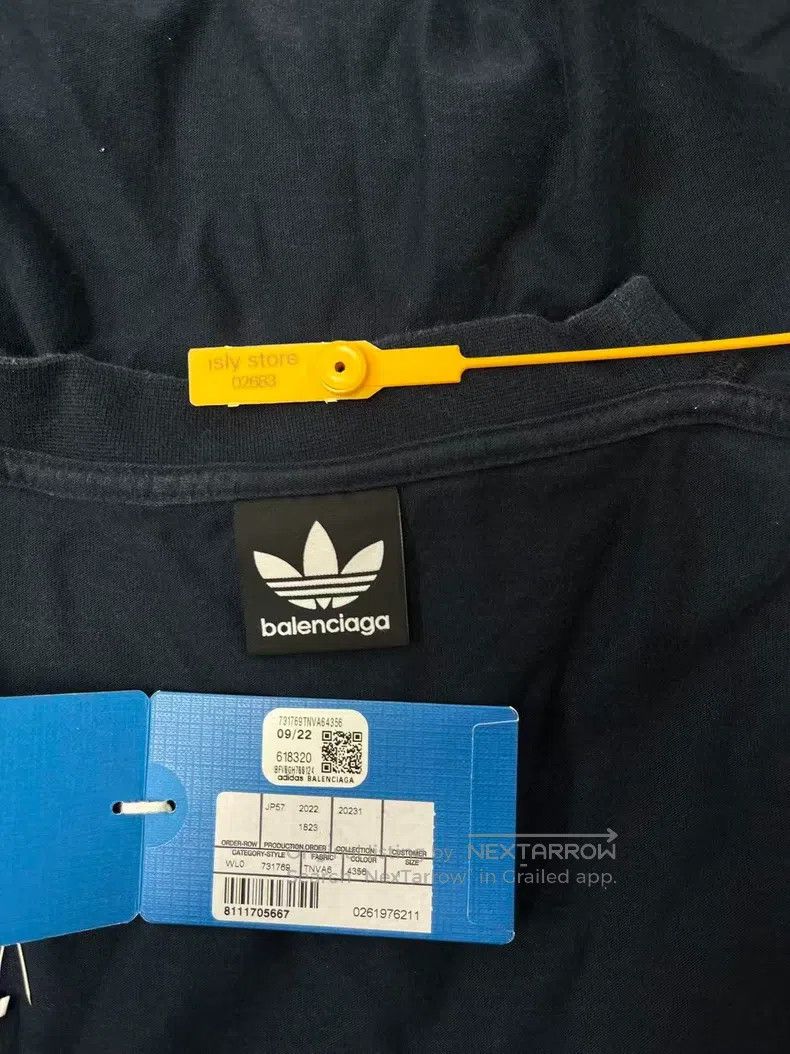 Balenciaga Balenciaga Logo Printed Round Neck Short Sleeve T-Shirt Size US S / EU 44-46 / 1 - 5 Thumbnail