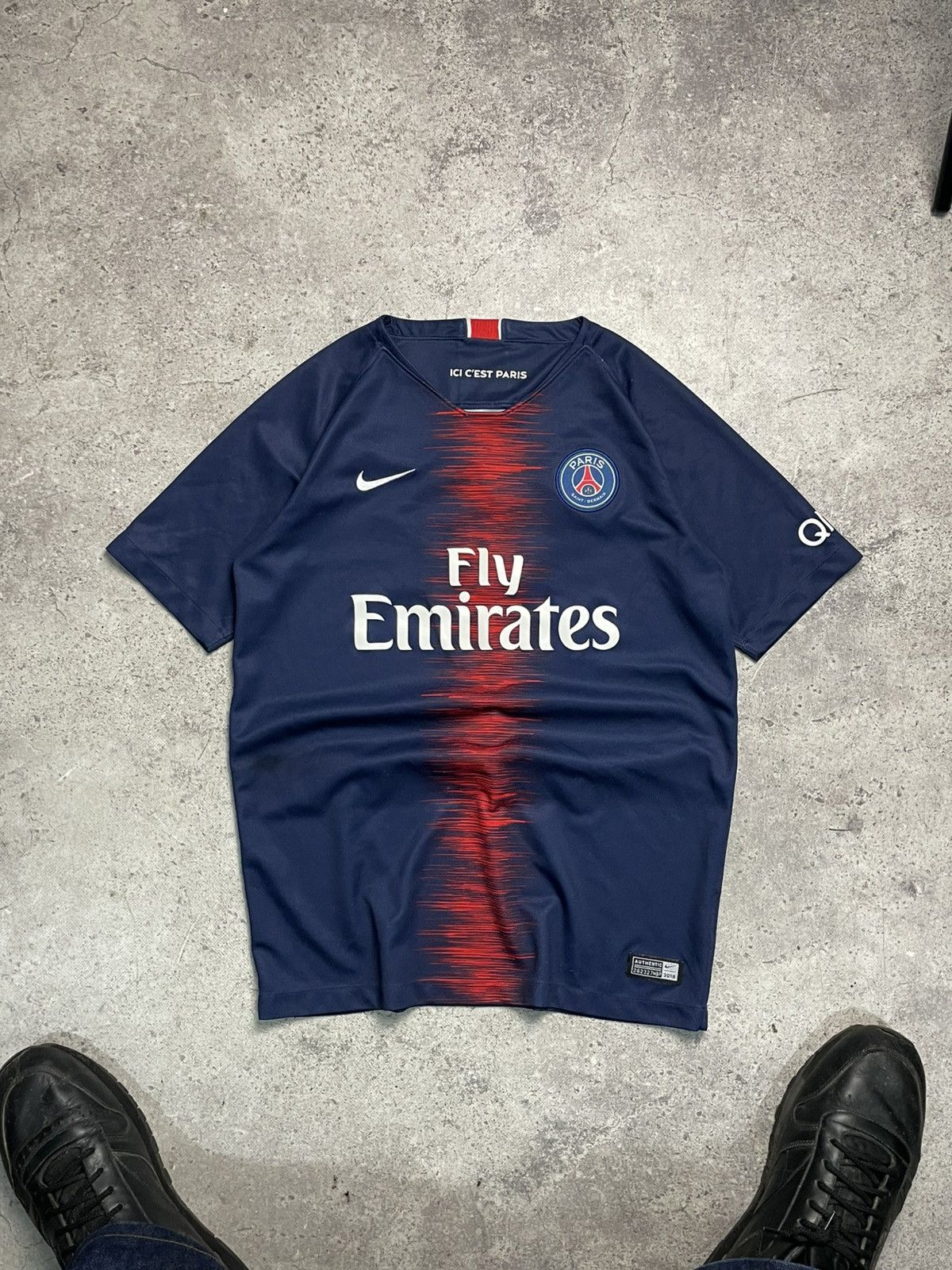 Nike 2018/19 PSG Jersey #7 Mbappe Small Nike Paris Saint Germain Size US XS / EU 42 / 0 - 2 Thumbnail