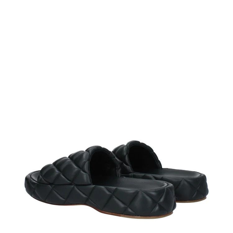 Bottega Veneta o1n1vont0425 Padded Sandals in Inkwell Size US 8 / EU 41 - 3 Thumbnail