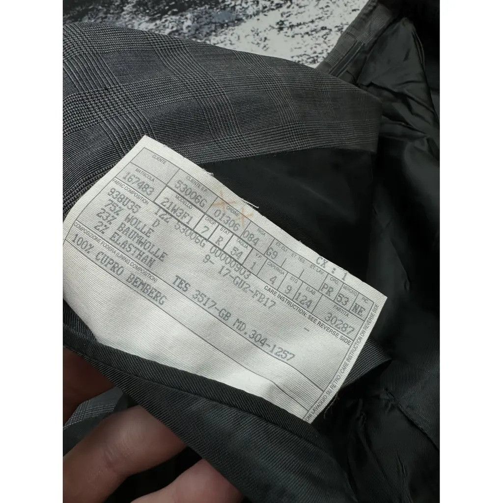 Gucci Gucci Suit Jacket Grey Size 54 fit XL Size US XL / EU 56 / 4 - 6 Thumbnail