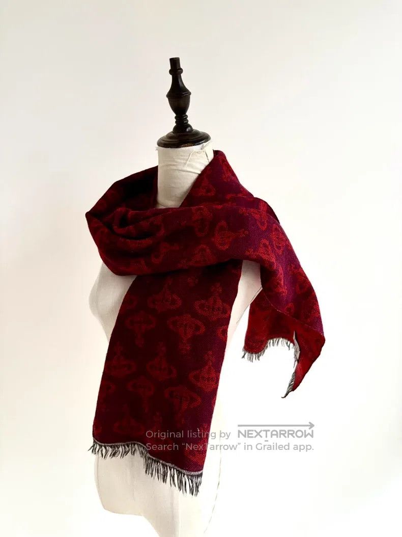 Vivienne Westwood Vivienne Westwood Vintage red double-sided printed Saturn Size ONE SIZE - 3 Thumbnail