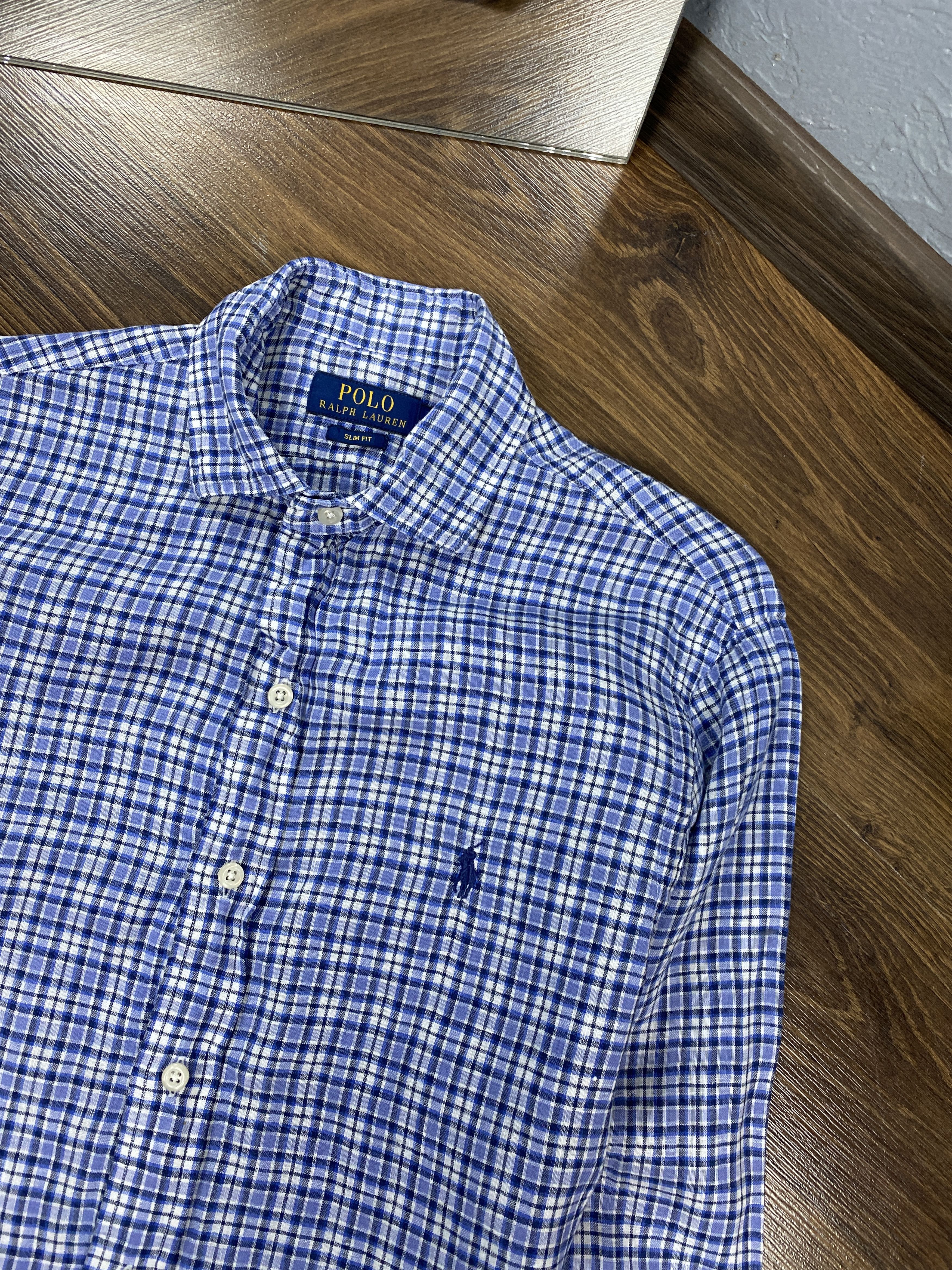 Polo Ralph Lauren Polo Ralph Lauren vintage LINEN plaid long sleeve shirt y2k Size US S / EU 44-46 / 1 - 2 Thumbnail