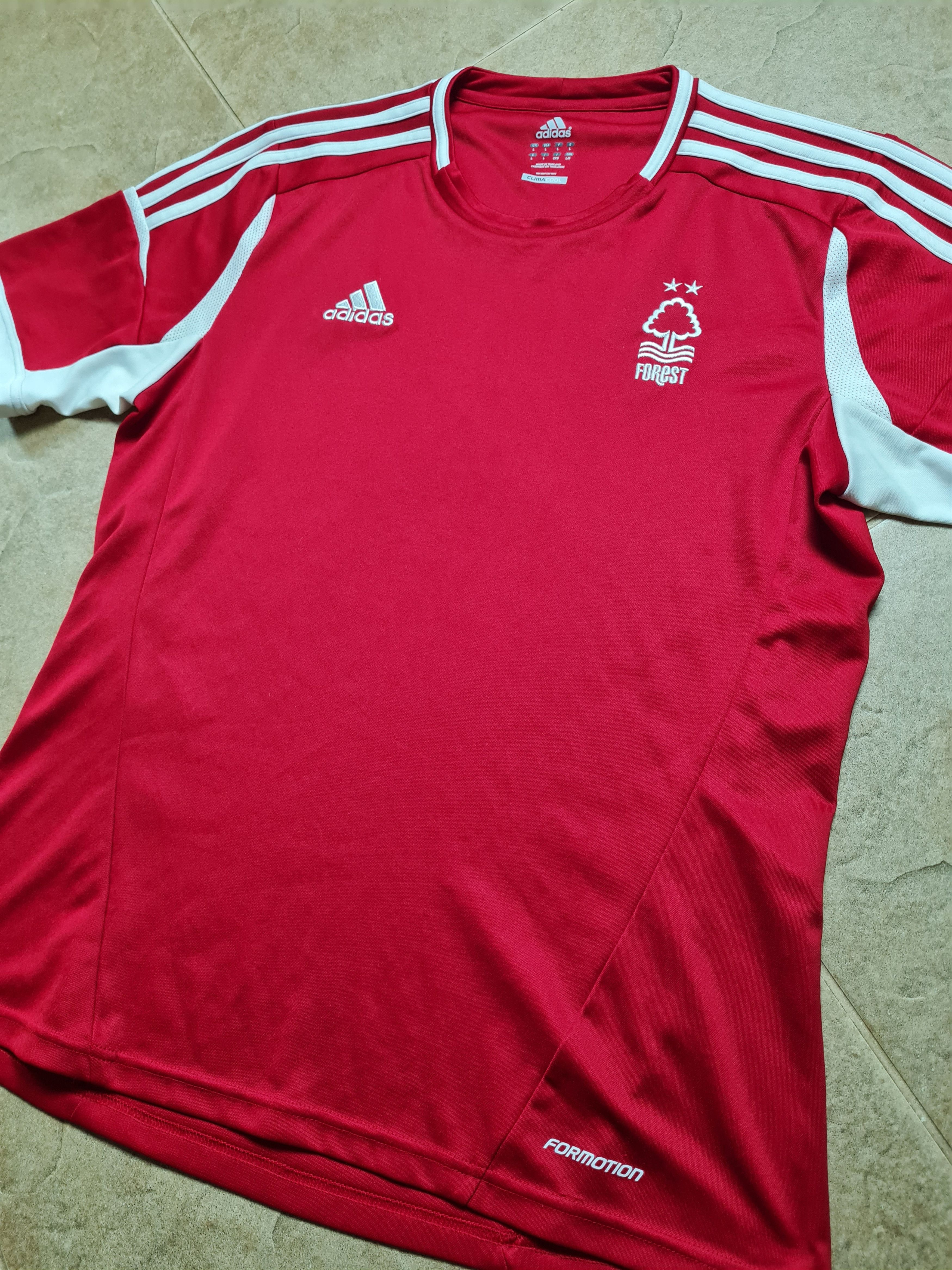 Adidas FOOTBALL SHIRT SOCCER JERSEY NOTTINGHAM FORESTADIDAS SIZE L Size US L / EU 52-54 / 3 - 2 Thumbnail